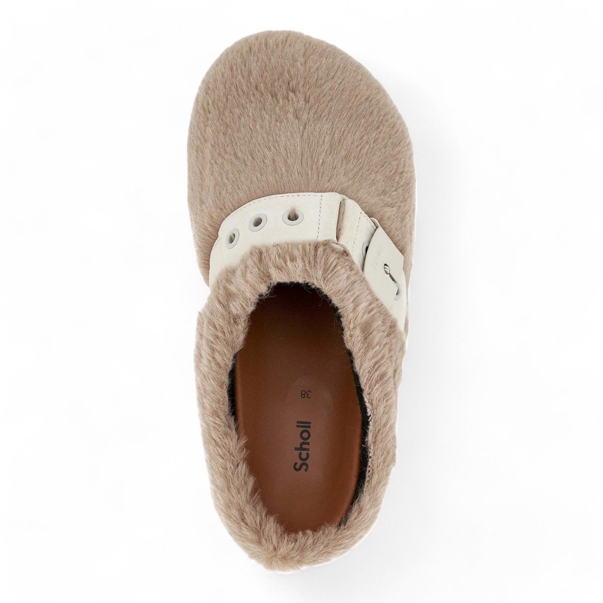 Scholl Clogs Taupe Greta
