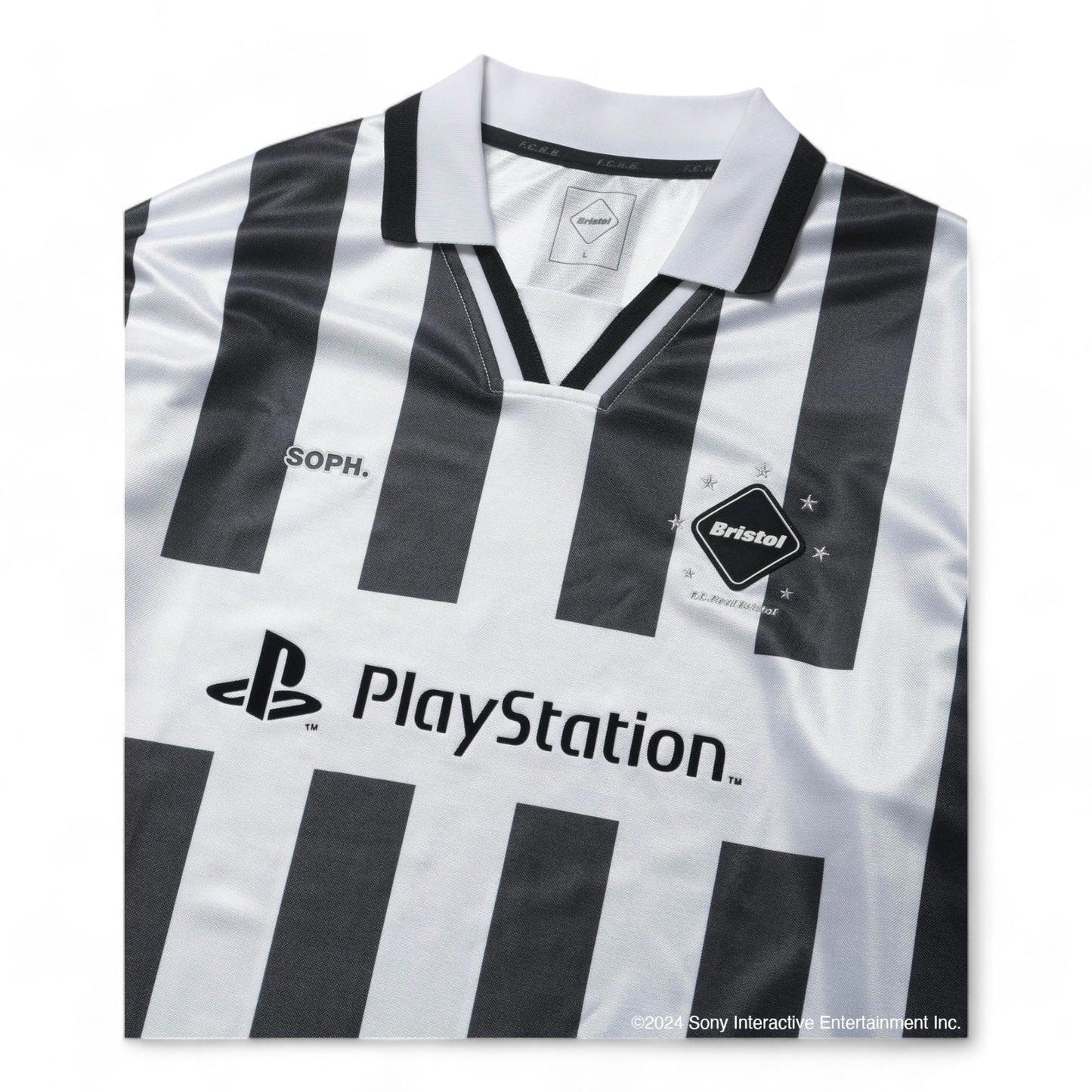 F.C REAL BRISTOL x PLAYSTATION.  L/S OVERSIZED GAME SHIRT