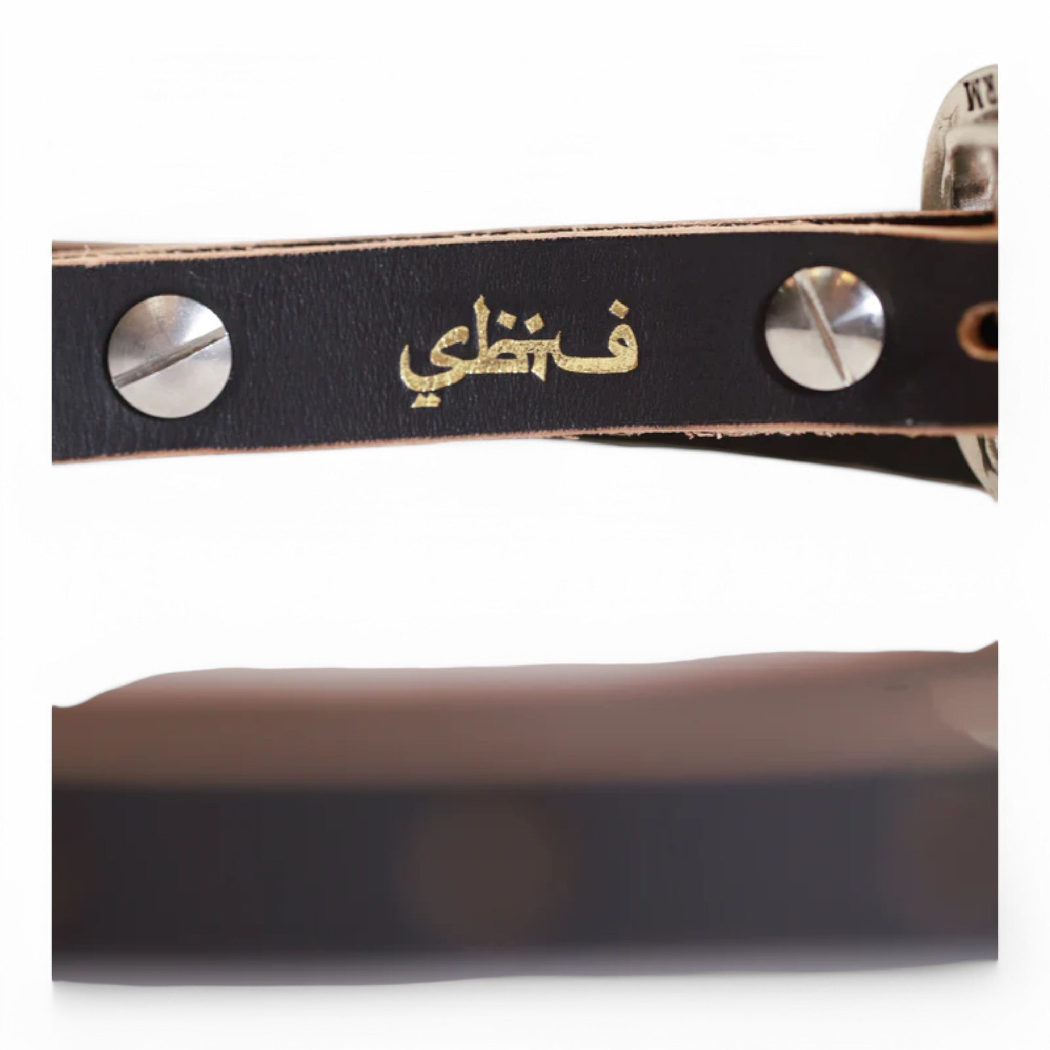 Sabotage Surplus Skinny Belt 1.6 Flat Studs
