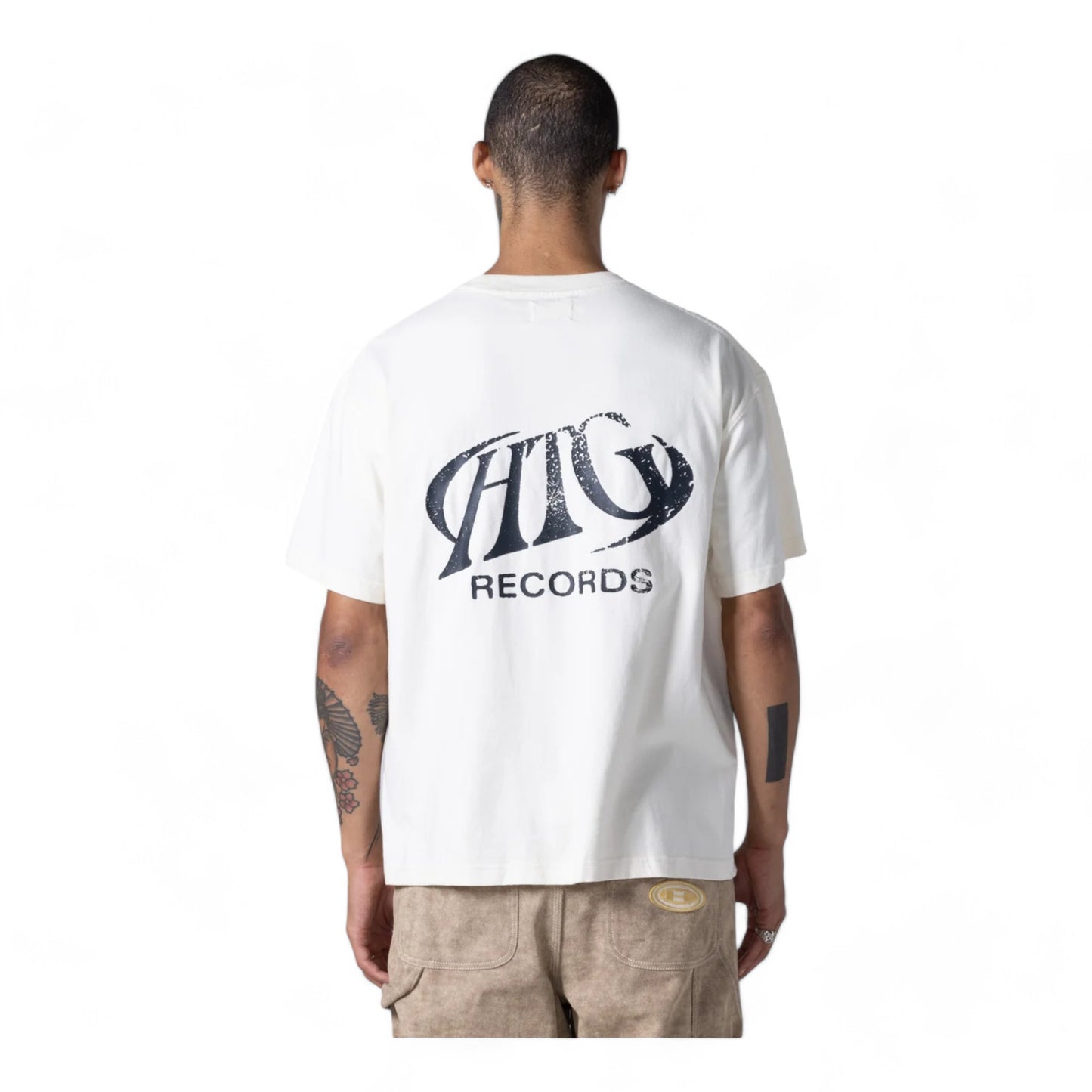 HONOR THE GIFT HTG RECORDS OVAL LOGO TEE