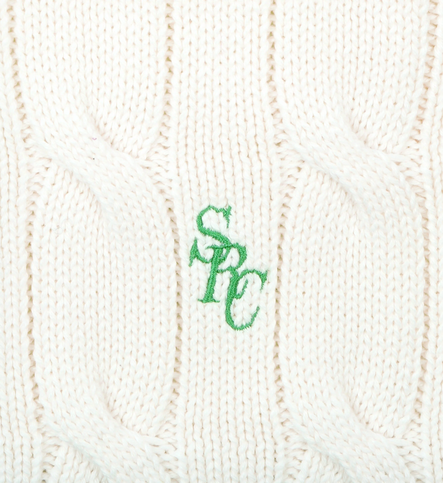 SPORTY & RICH X PRINCE SRC CABLEKNIT SWEATER