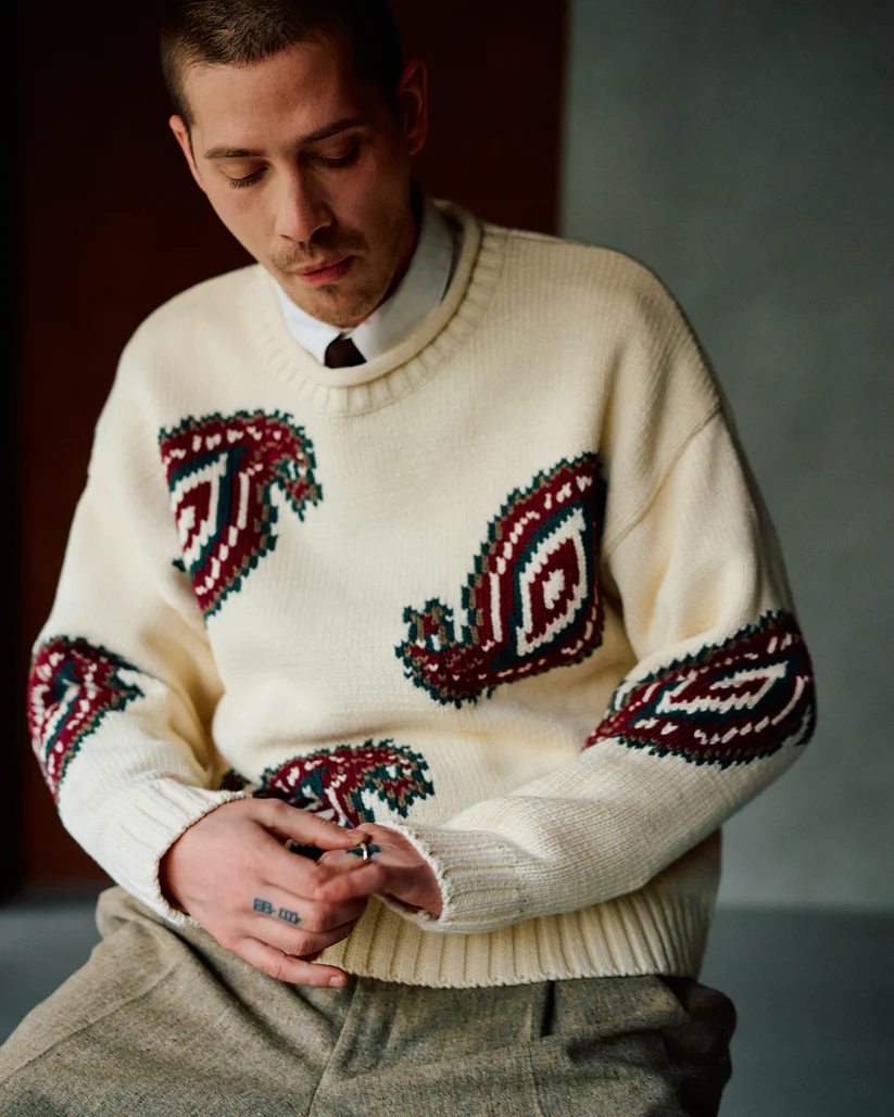 Wind And Sea Paisely Sea Knit