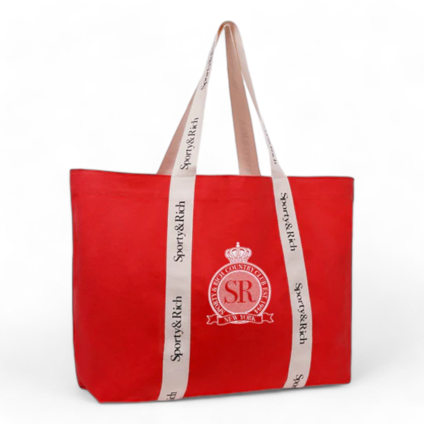 SPORTY & RICH ROYAL CLUB TOTE BAG