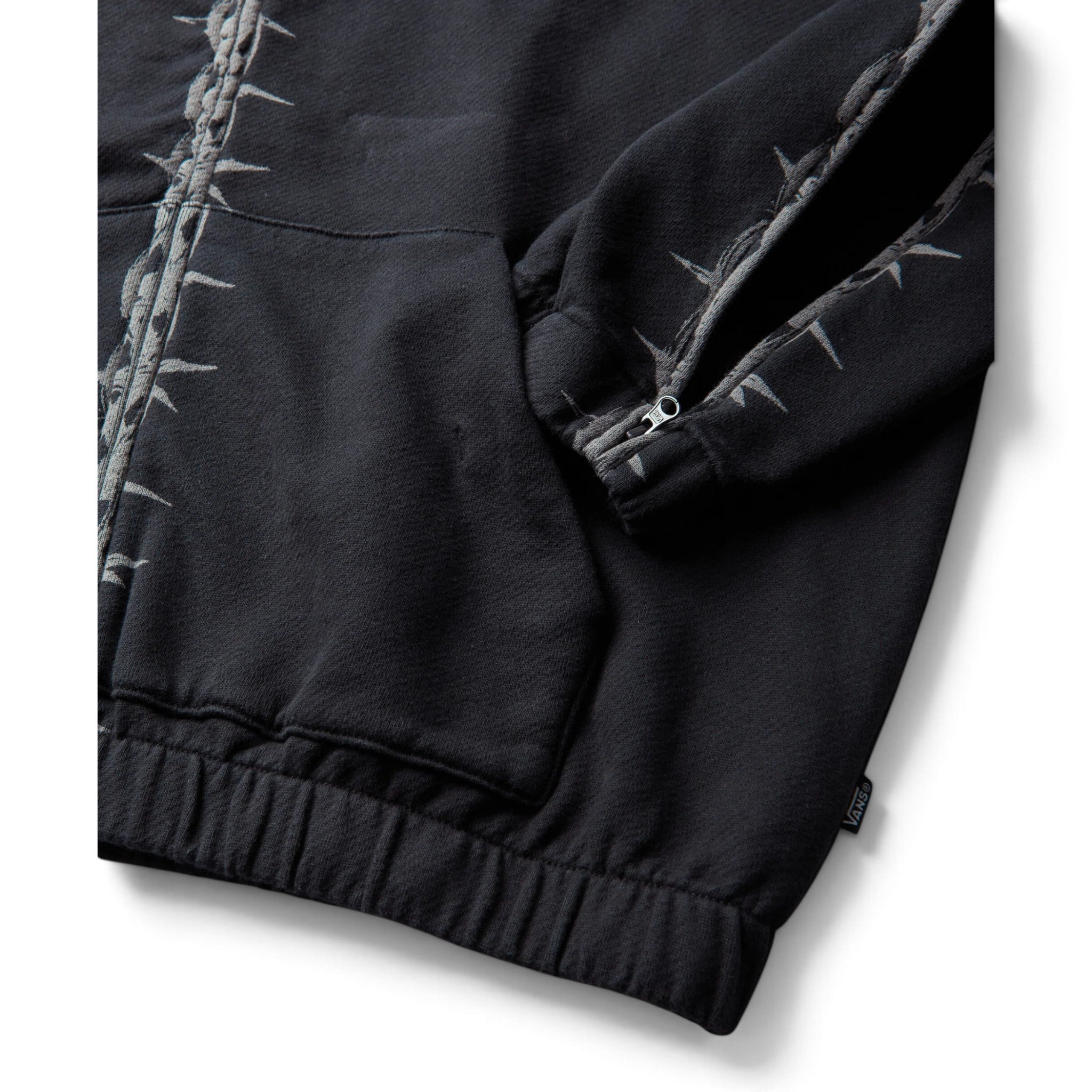 Vans Act of Disagreement T Zipped Hoodie Black