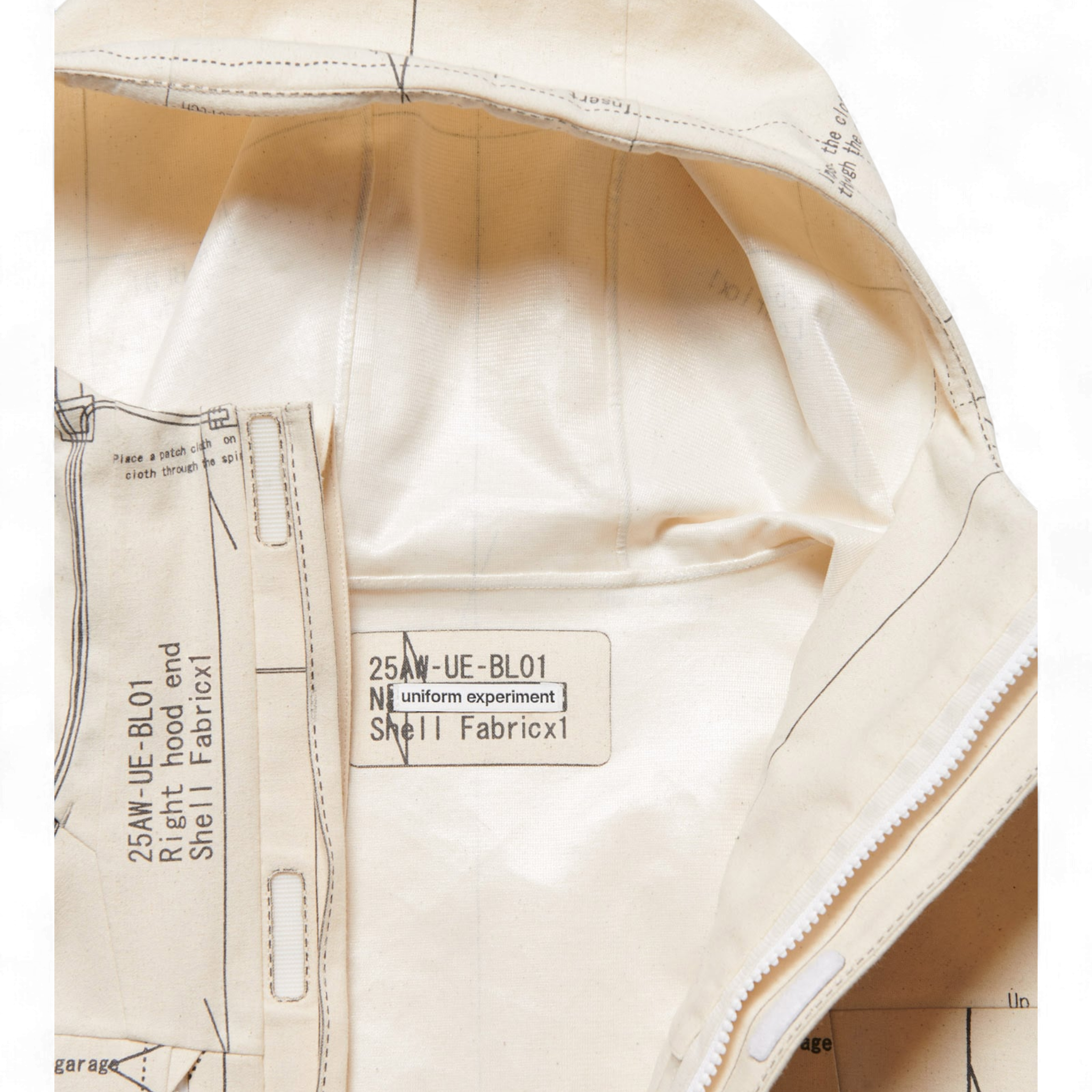 Uniform Experiment X Fragment Map-out 3-Layer Mountain Parka