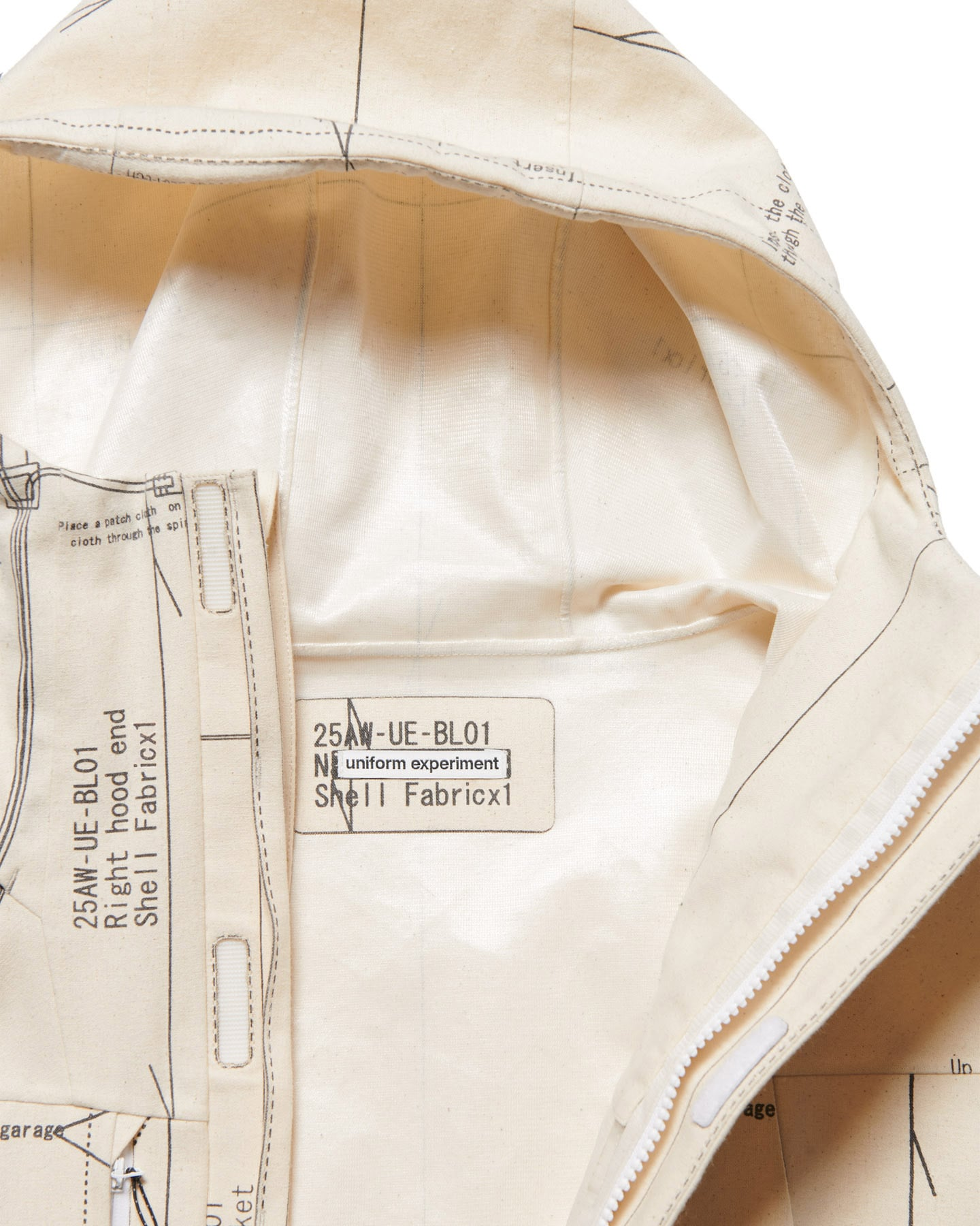 Uniform Experiment X Fragment Map-out 3-Layer Mountain Parka
