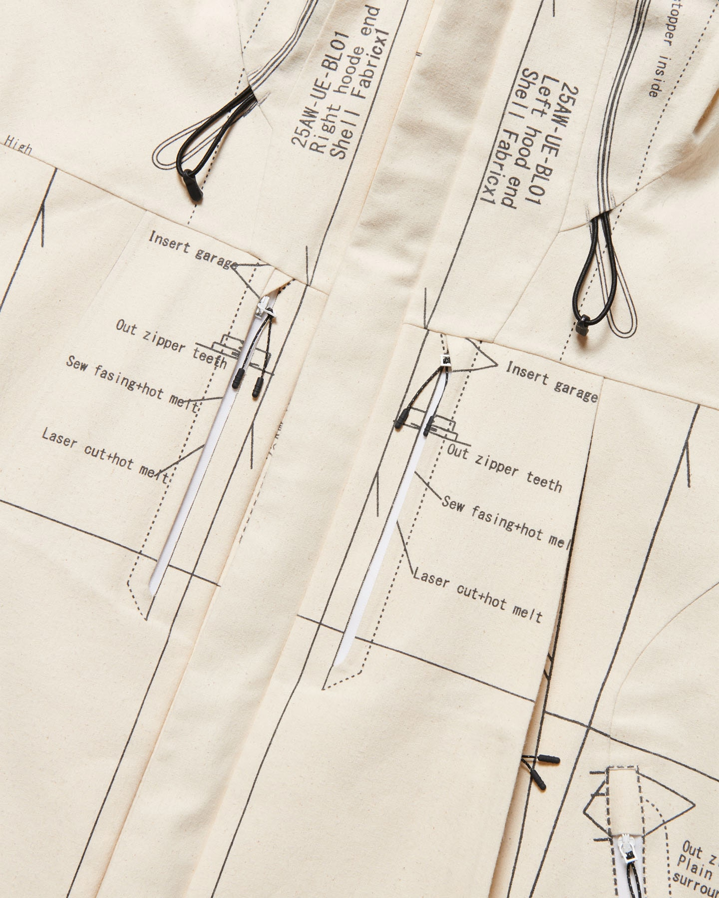 Uniform Experiment X Fragment Map-out 3-Layer Mountain Parka