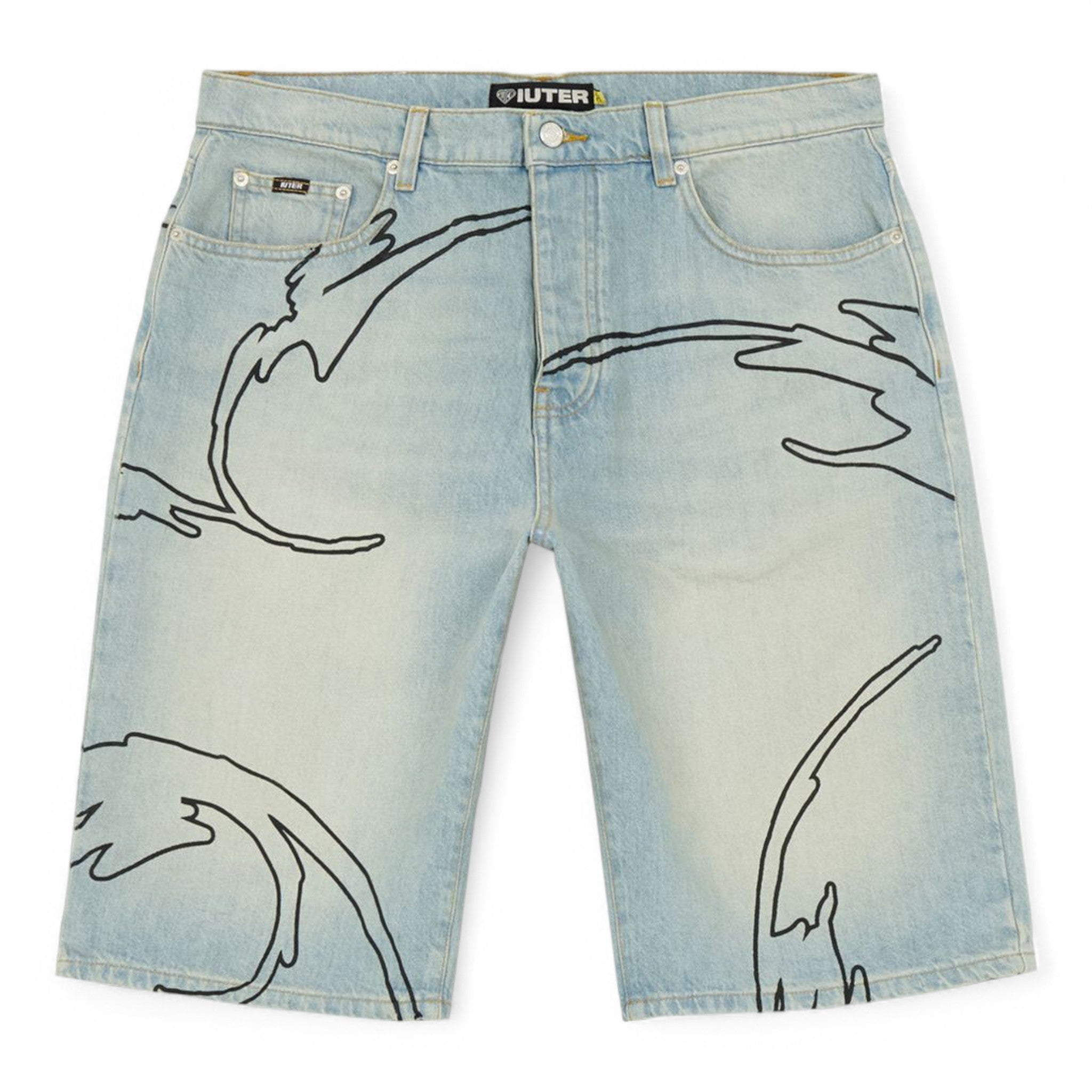 Iuter Legacy Baggy Denim Shorts