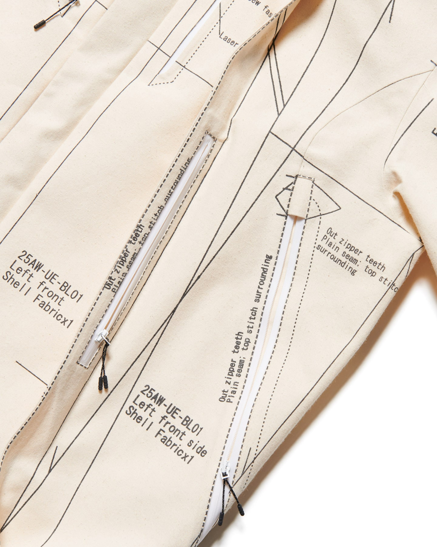 Uniform Experiment X Fragment Map-out 3-Layer Mountain Parka