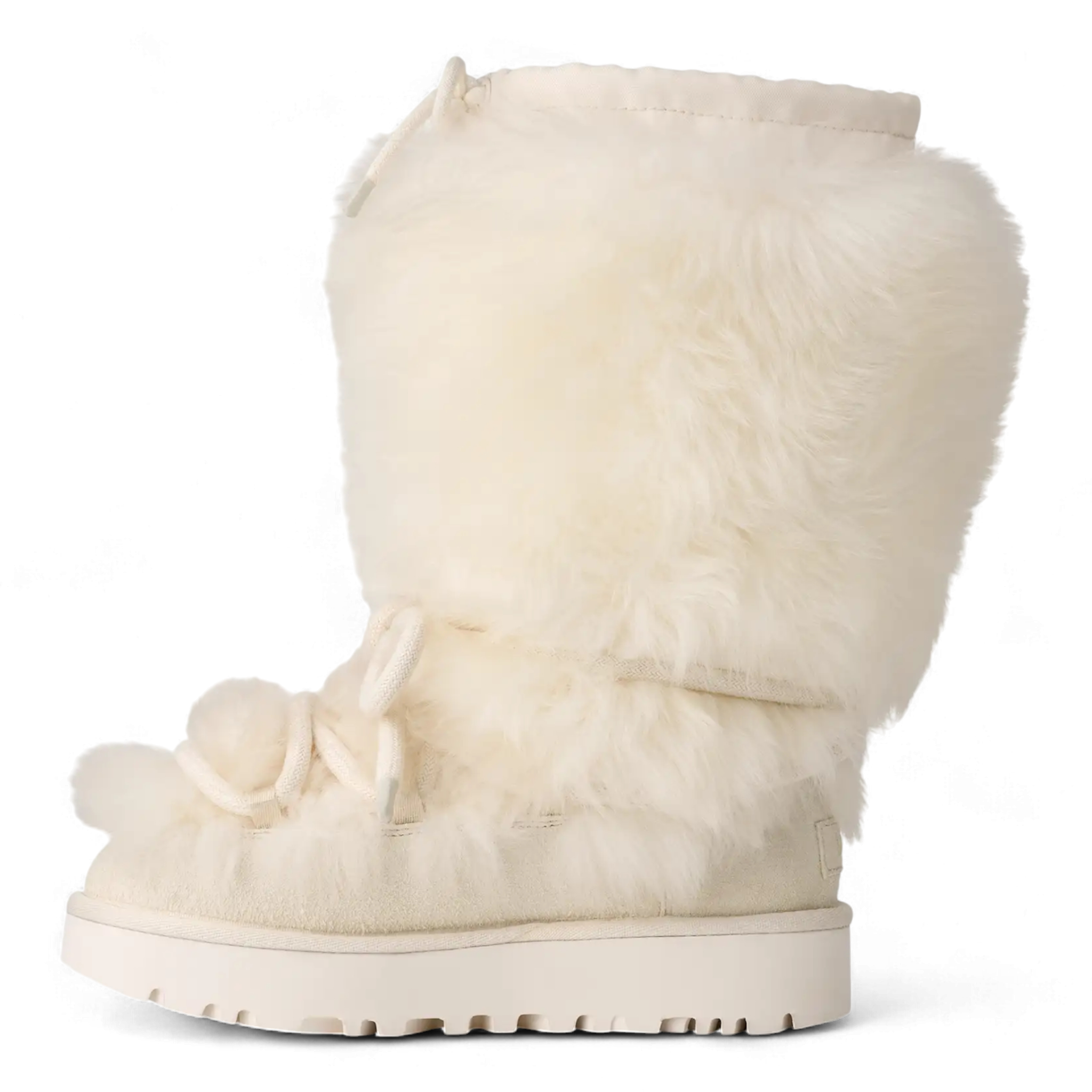 Womens Ugg Classic Tall Chalet Boot White