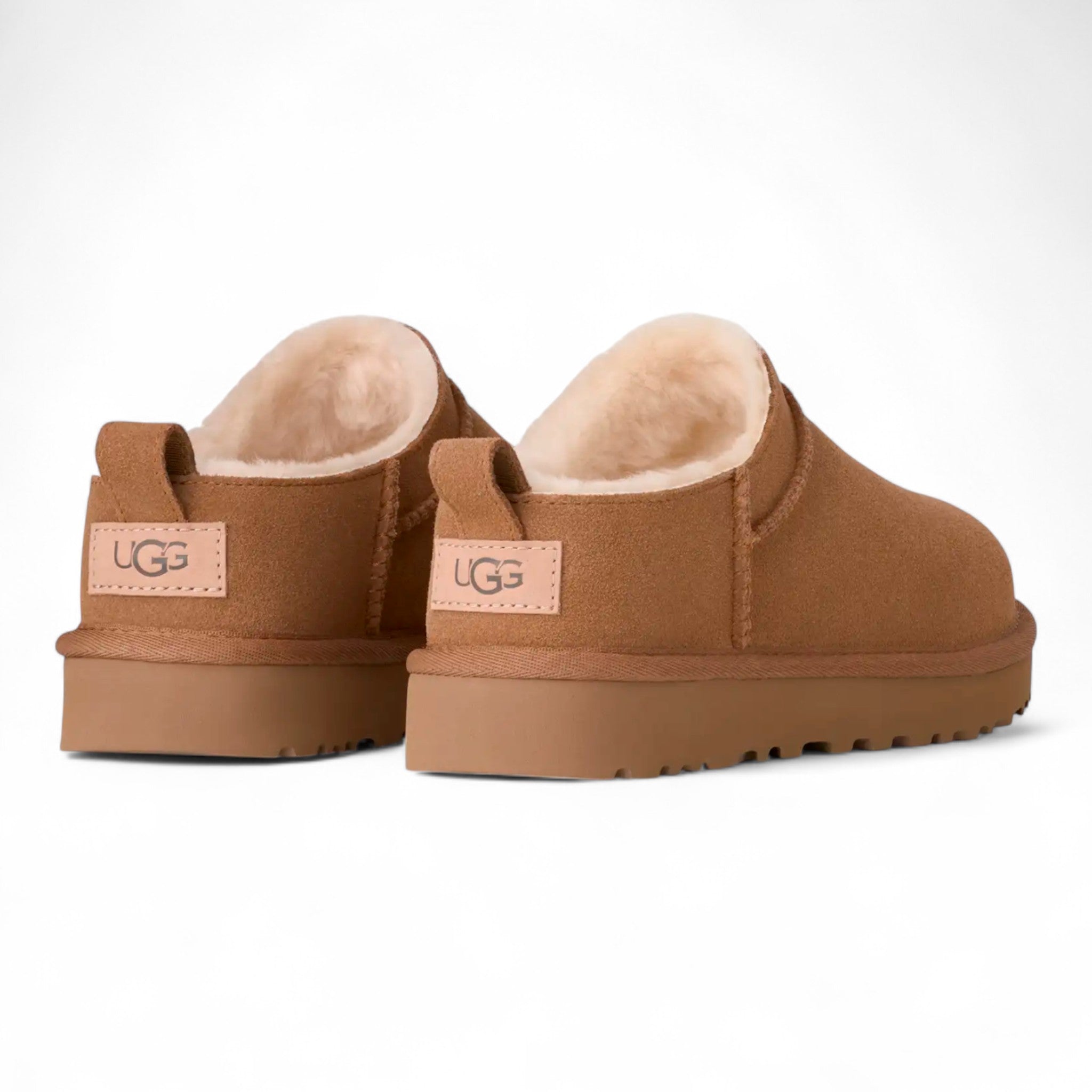 Womens Ugg Classic Micro Boot Chestnut