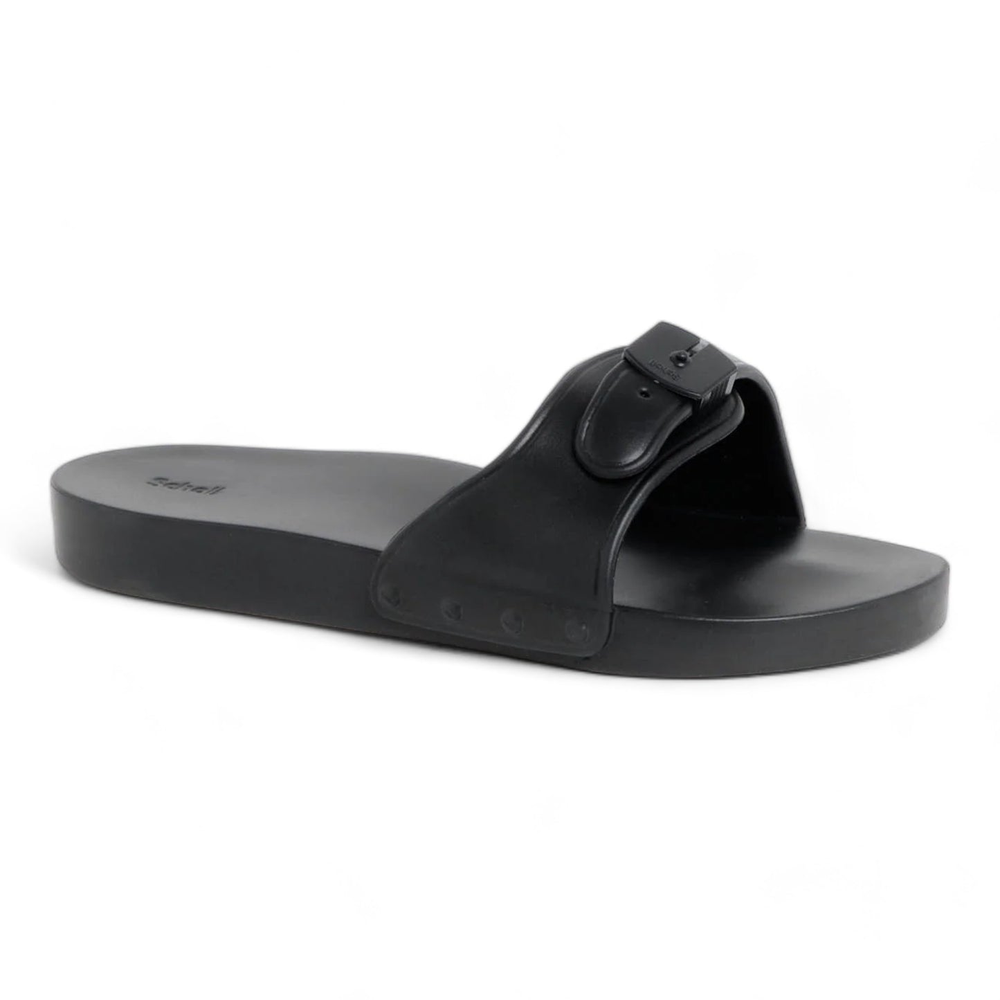 SCHOLL MULES BLACK PESCURA FLAT AQUA