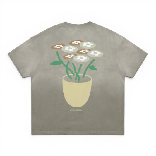 VANDY THE PINK VINTAGE FLOWER T-SHIRT