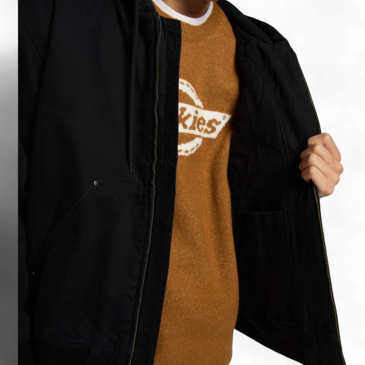 DICKIES HILHAM HOODED CANVAS JACKET