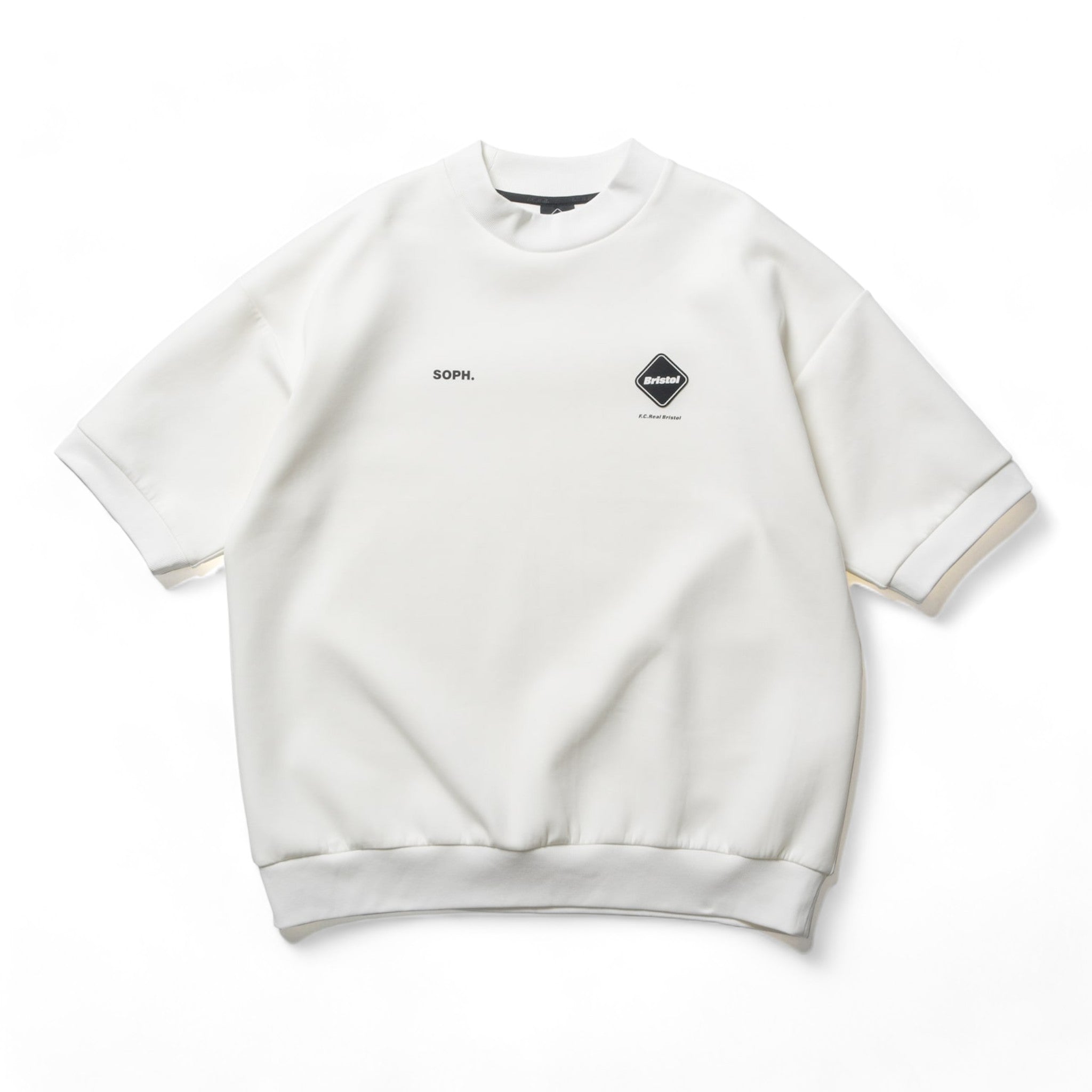 F.c Real Bristol Tech Sweat S/s Team Crewneck Baggy Top