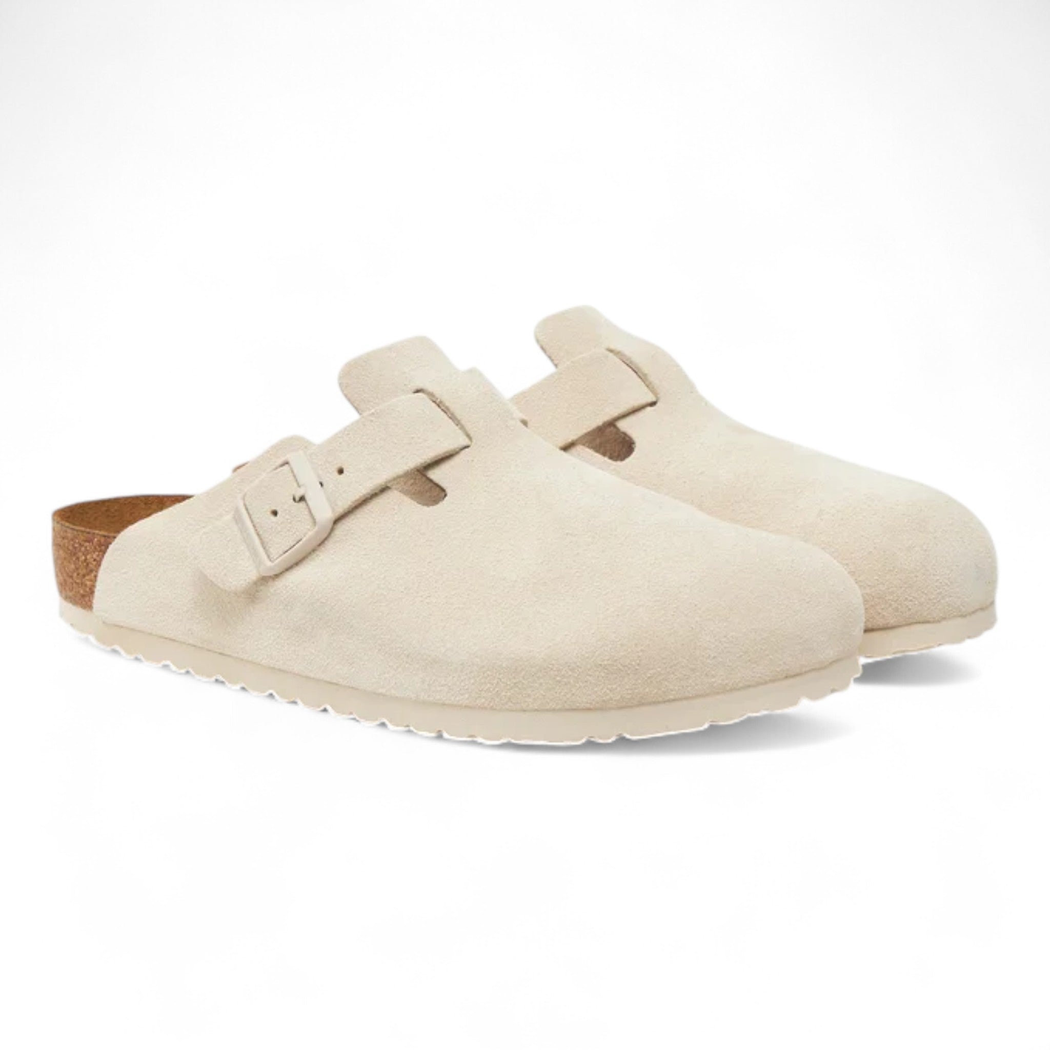 Birkenstock Boston Bs Antique White