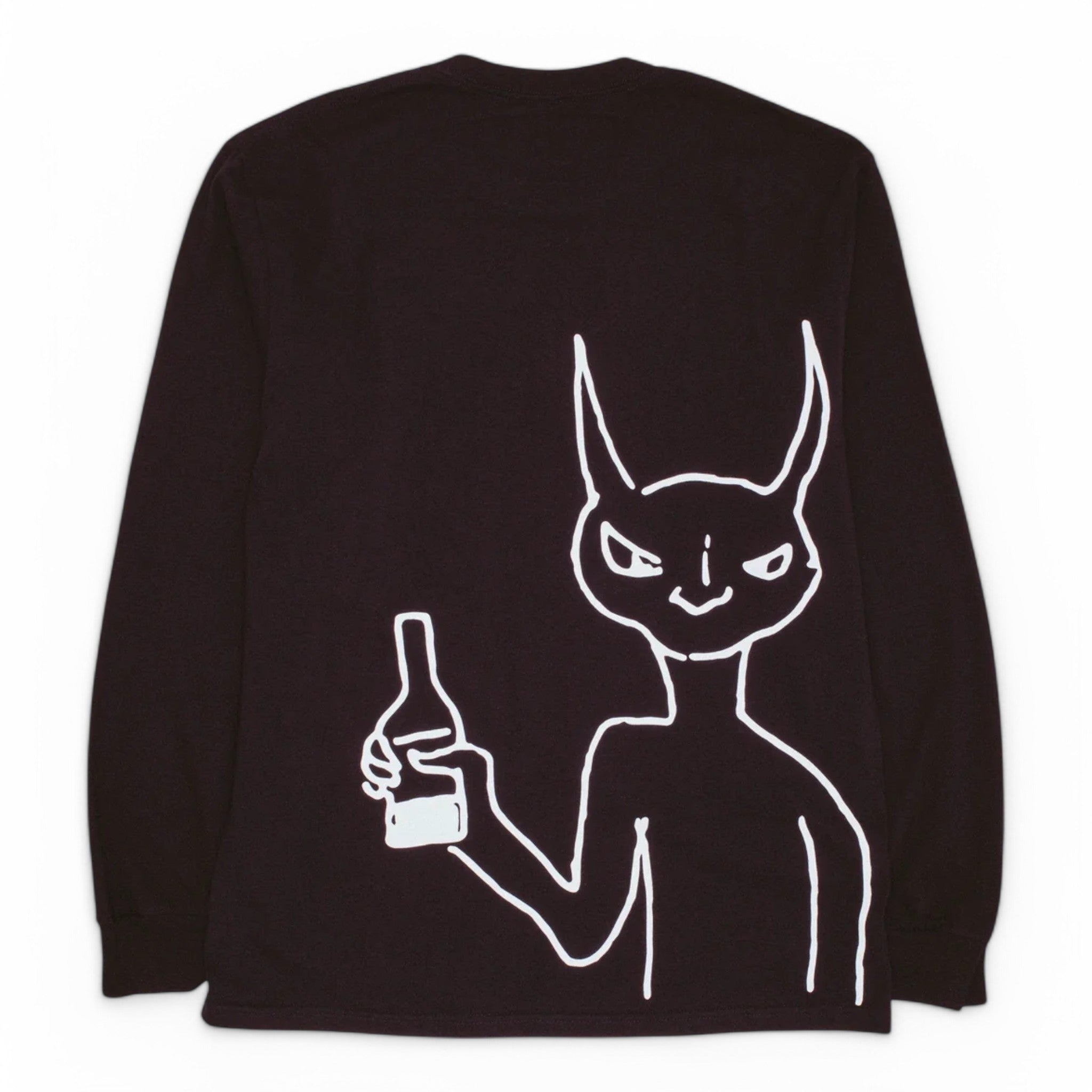 Fucking Awesome Drunk Alien Long Sleeve Tee