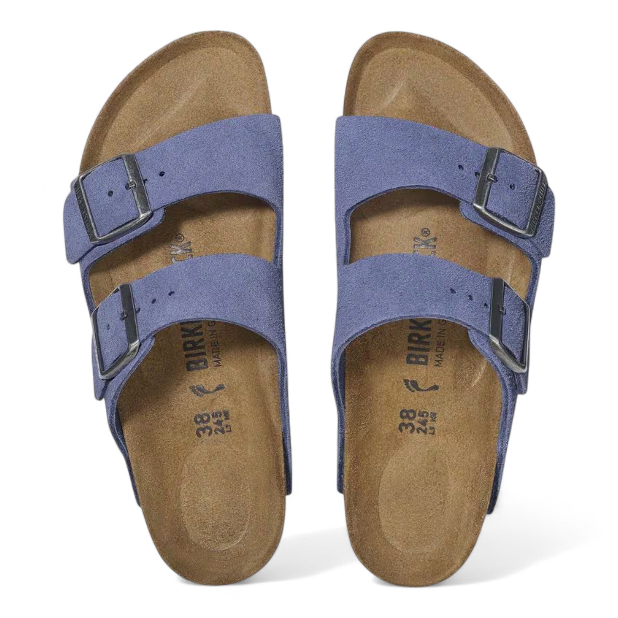 Birkenstock Arizona Suede Leather Purple