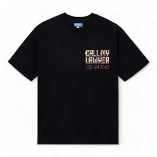 MARKET CALL MY LAWYER SIGN T-SHIRT