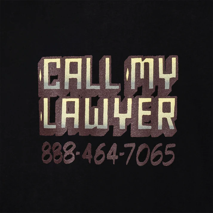 Market Call My Lawyer Sign T-shirt