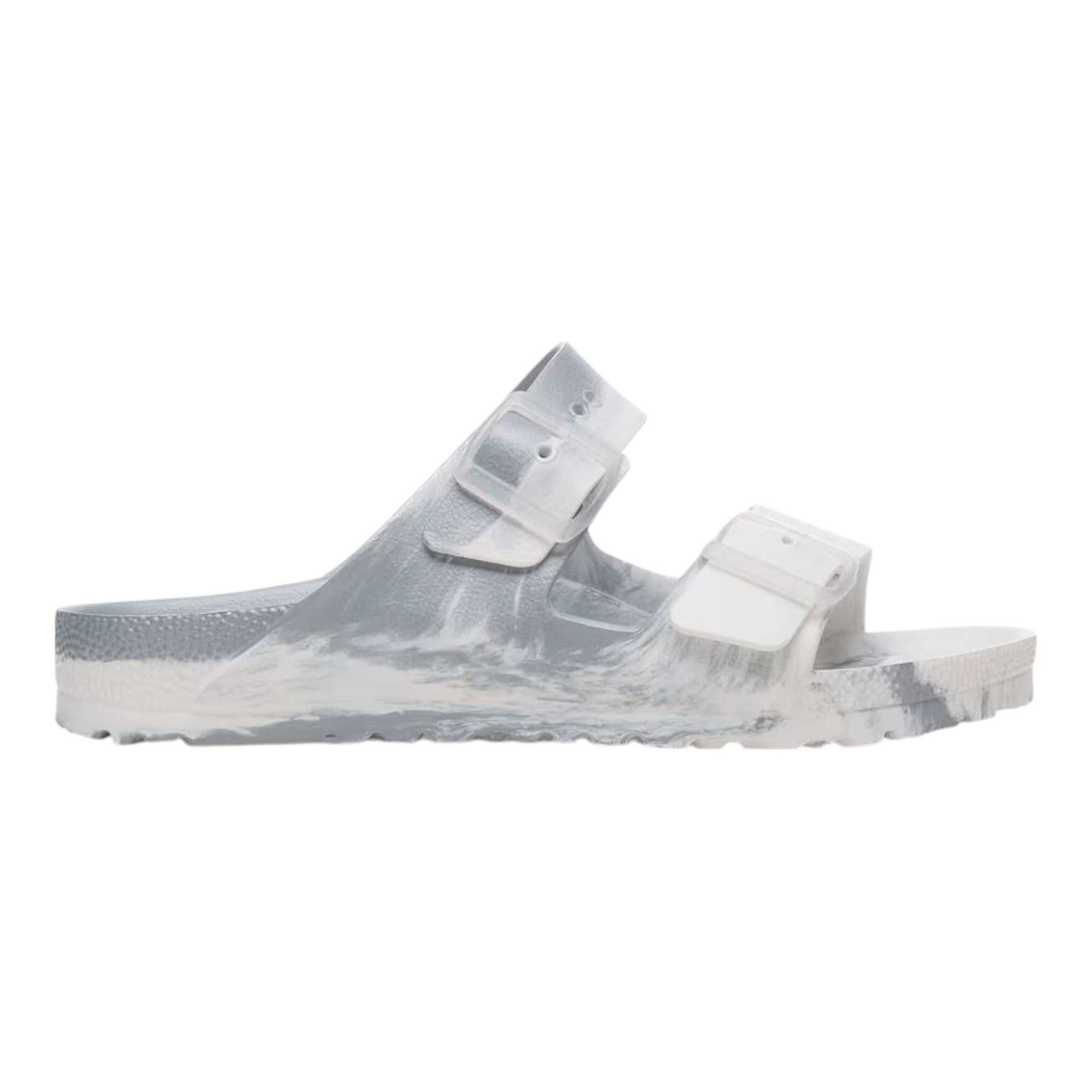 Birkenstock Arizona Eva Metallic Silver Multi