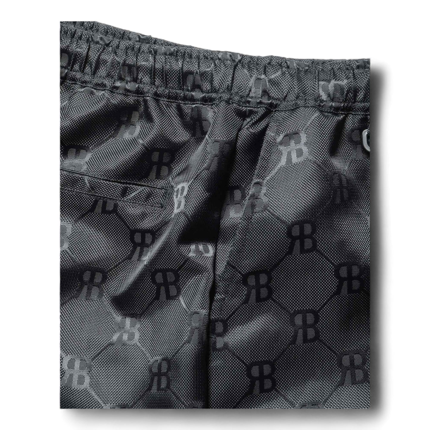 F.C REAL BRISTOL MONOGRAM JACQUARD NYLON SHORTS