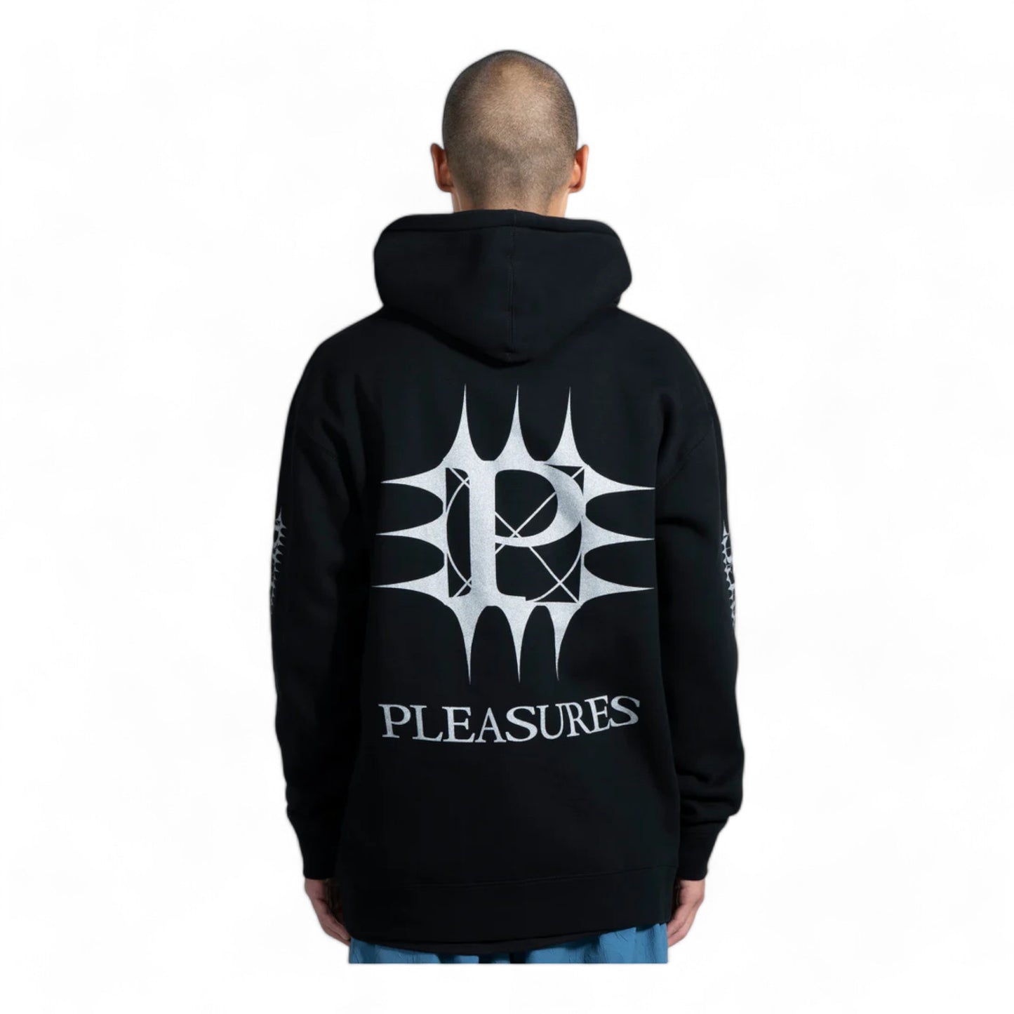 PLEASURES SPIKE ZIP HOODIE