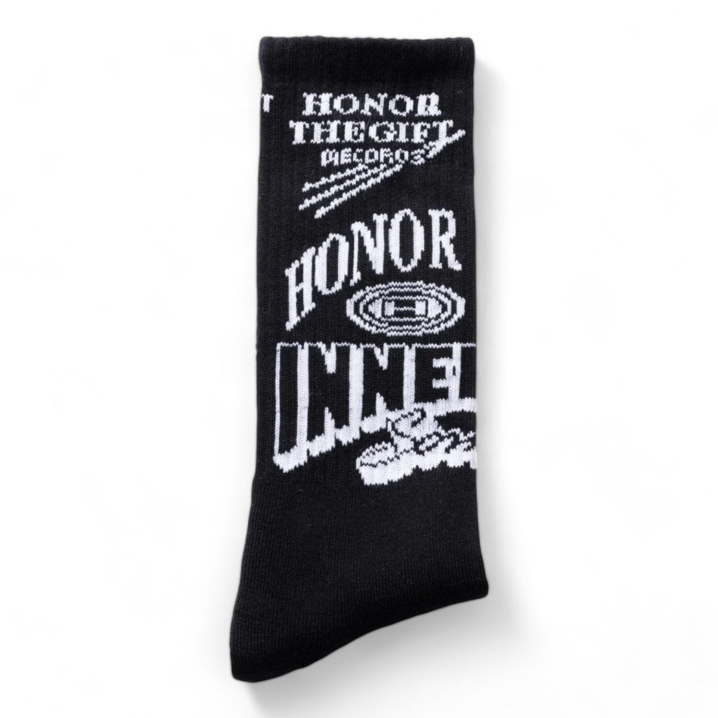 HONOR THE GIFT GRAPHIC RIBBED SOCK