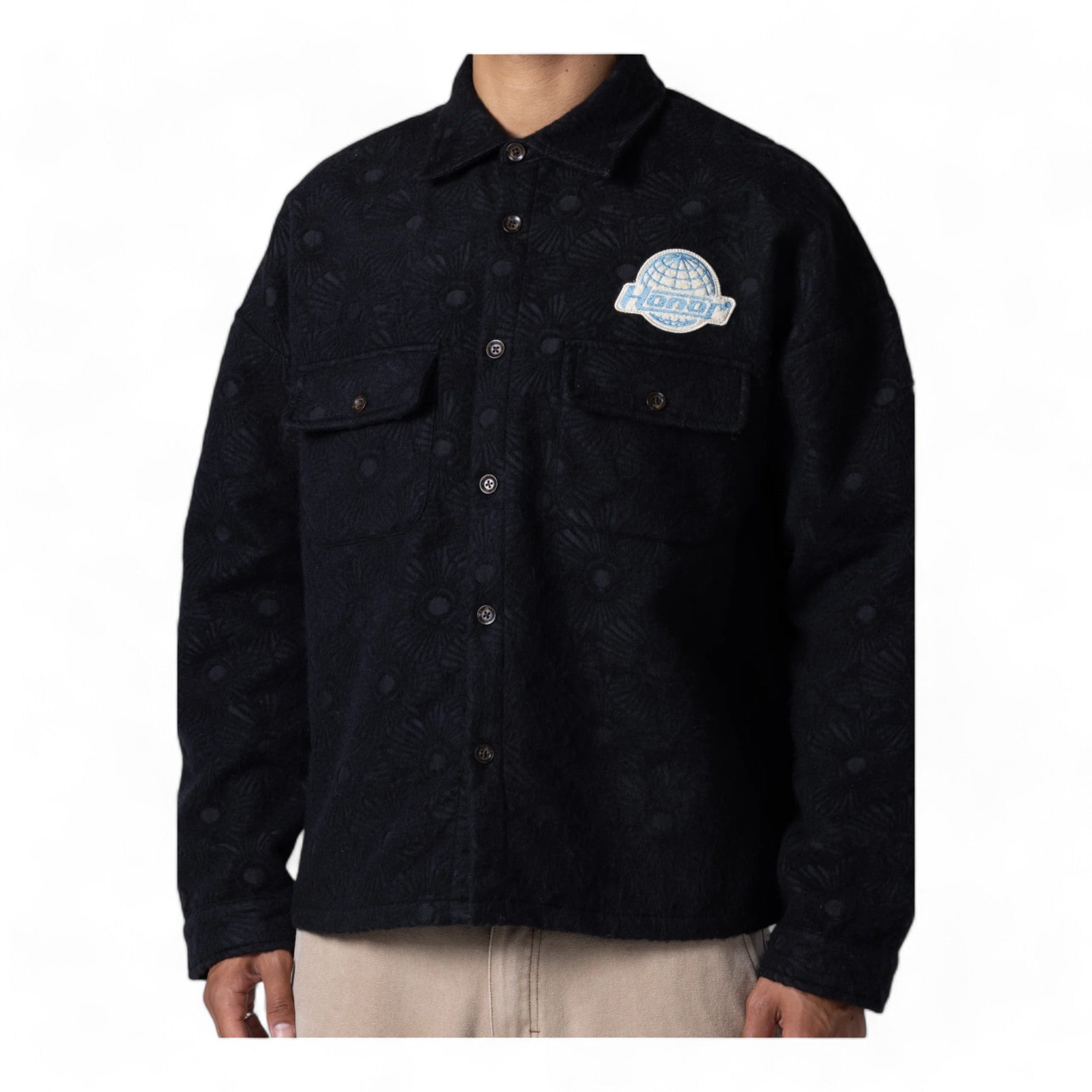 Honor The Gift Floral Cover Shirt