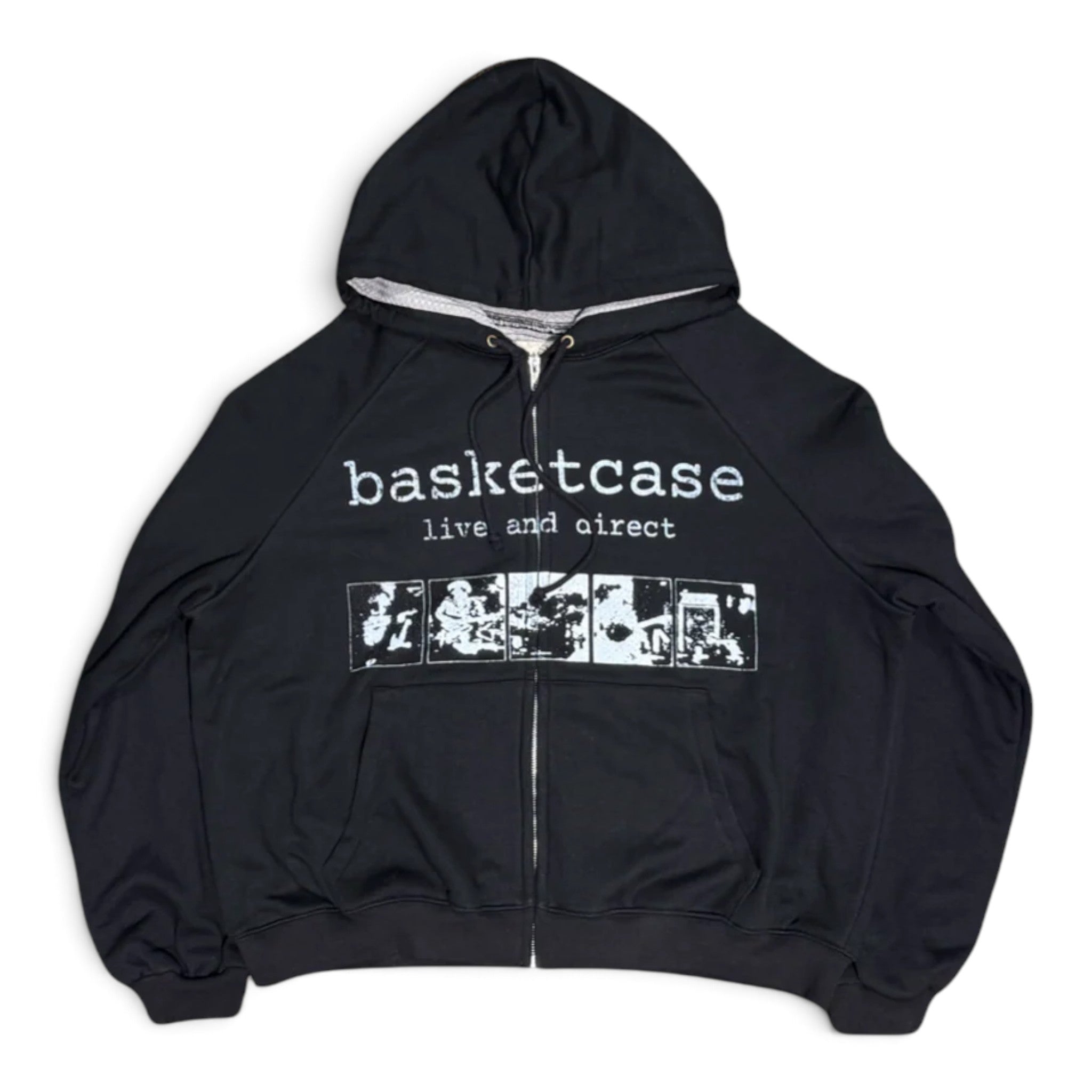 Basketcase Gallery Scar Thermal Lined Zip Hoodie