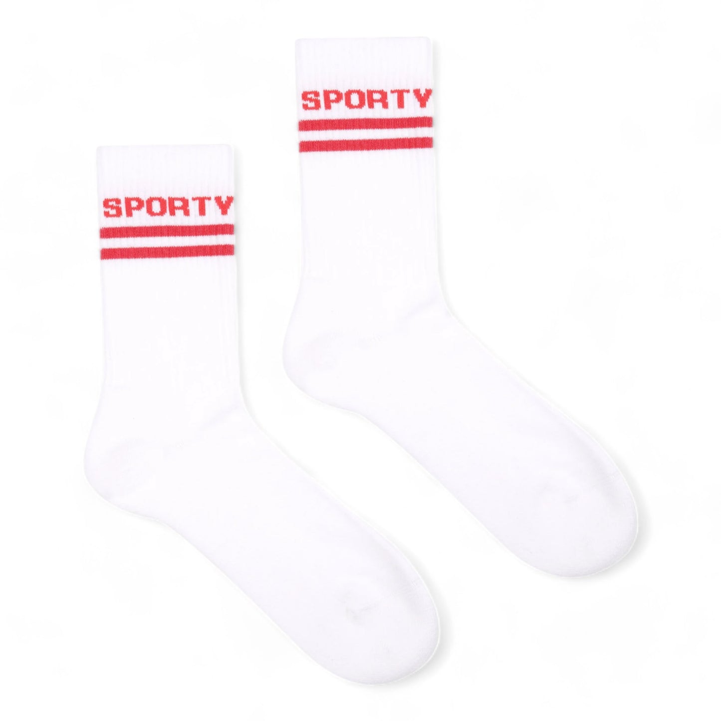 SPORTY & RICH BOLD LOGO SOCKS