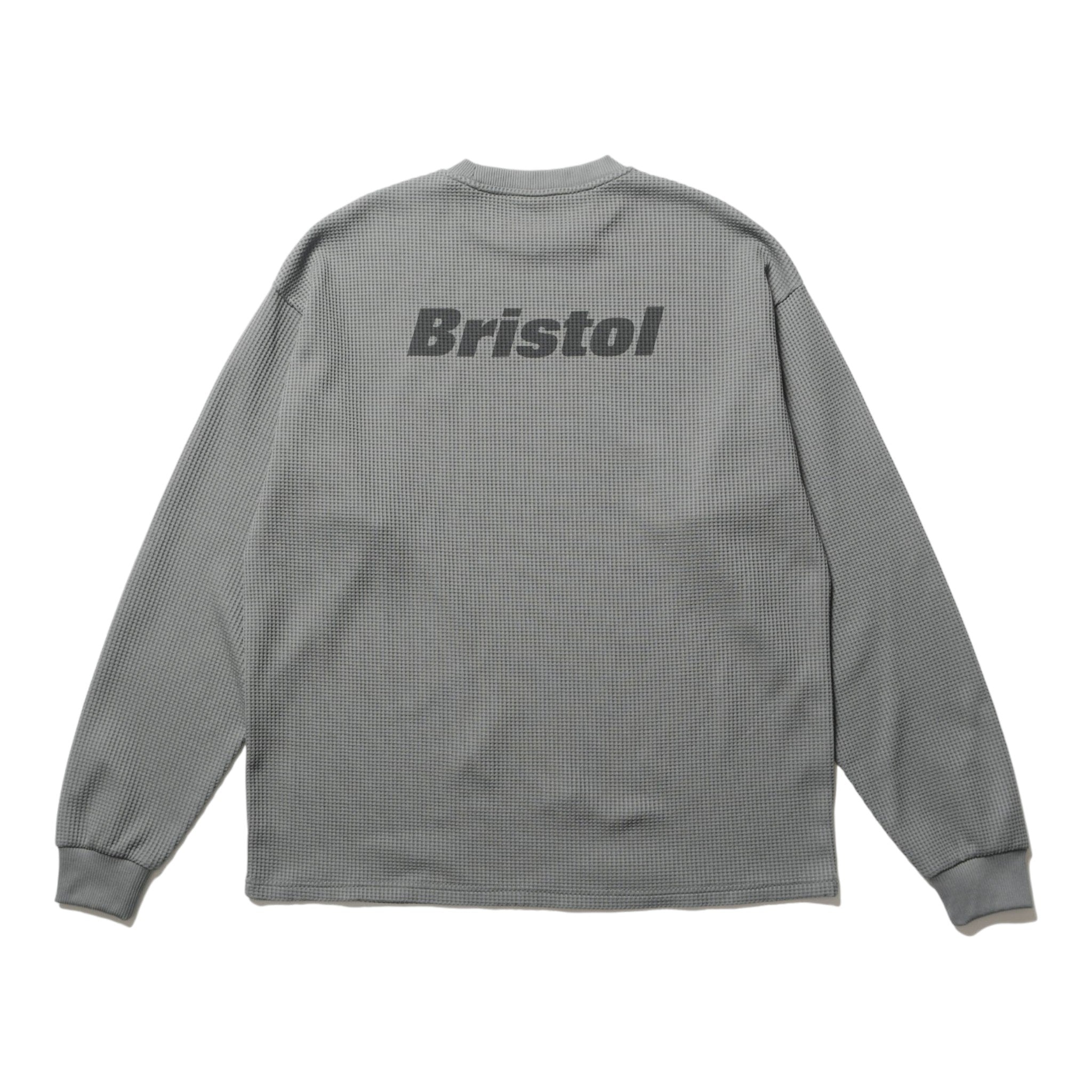F.c Real Bristol Tech Waffle Team Crewneck Top