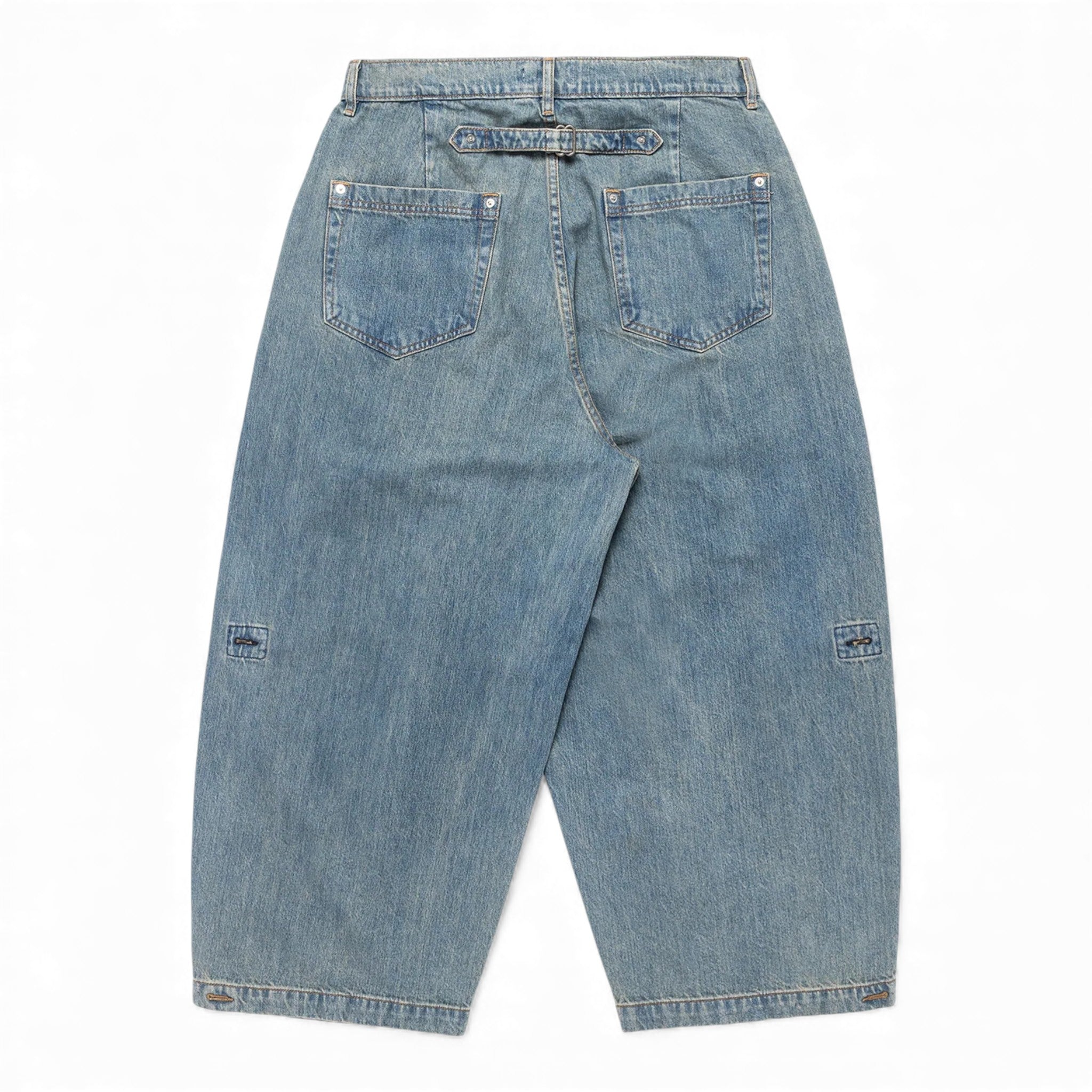 Art Community Washed Indigotriptych Japanese Denim