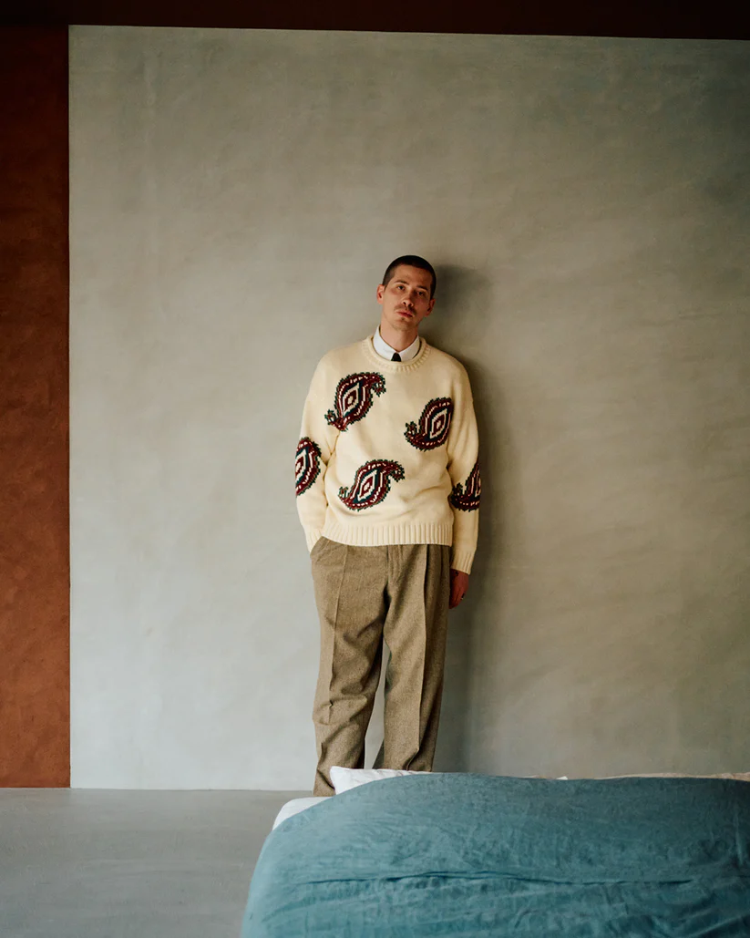 WIND AND SEA PAISELY SEA KNIT