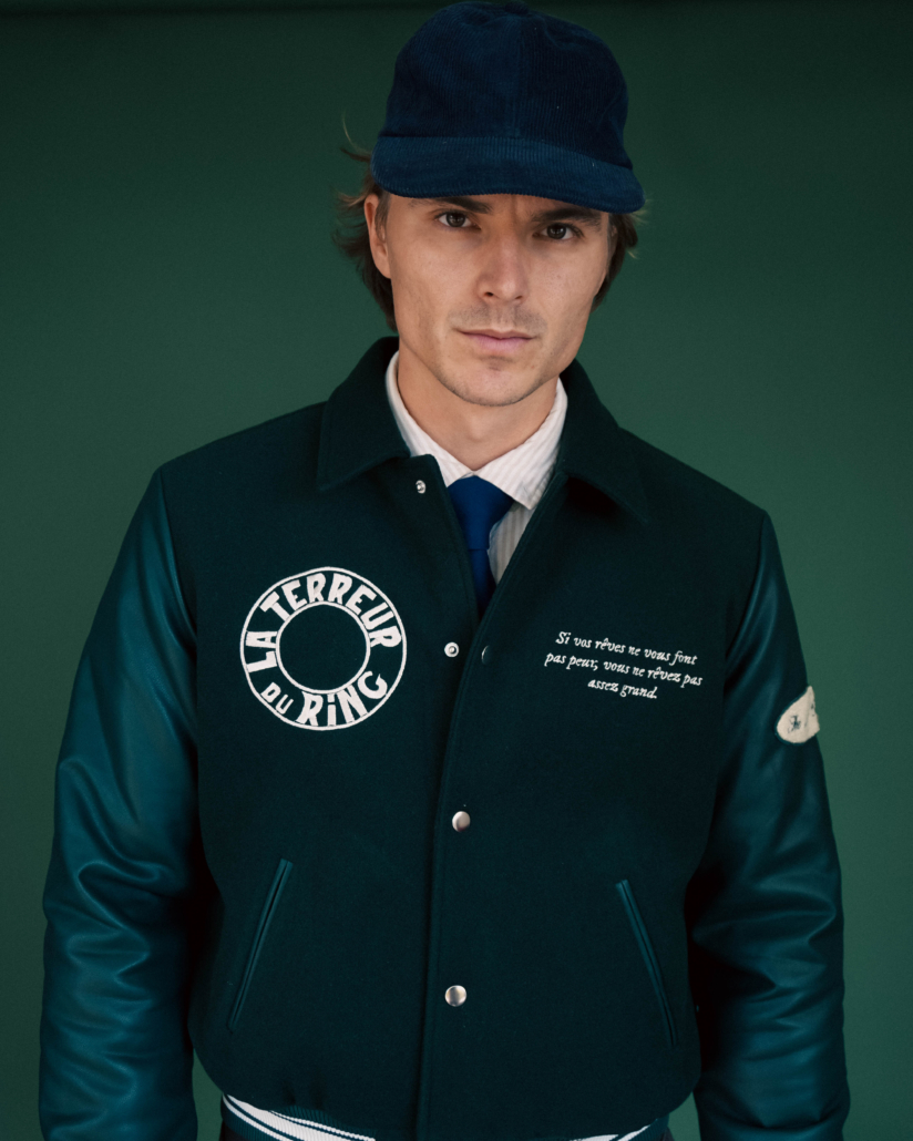 THE LOOSE COMPANY LA TERREUR DU RING VARSITY JACKET