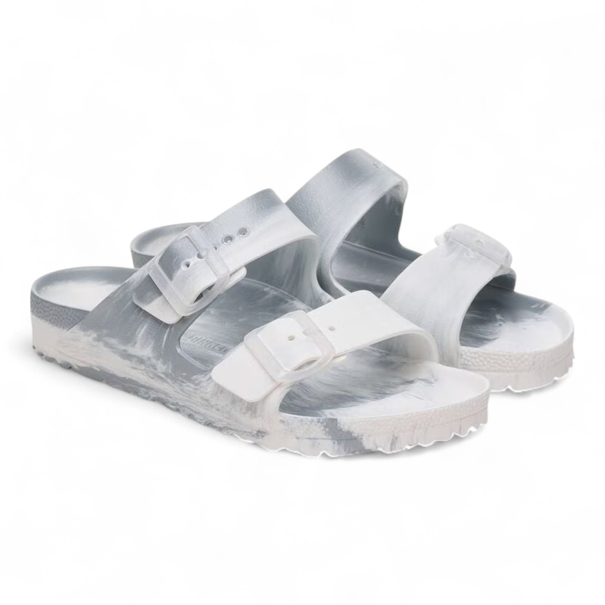 Birkenstock Arizona Eva Metallic Silver Multi