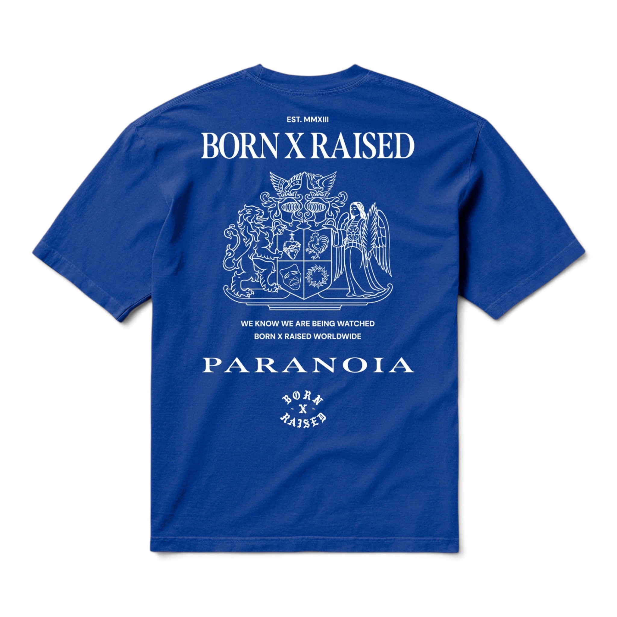 Born X Raised Paranoia Chrest Tee