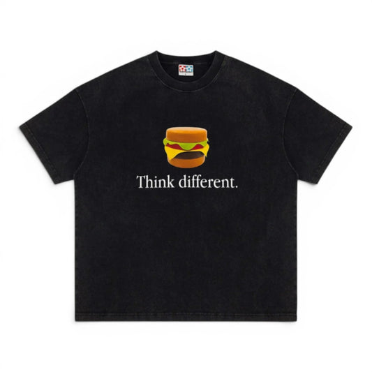 VANDY THE PINK THINK BURGER T-SHIRT