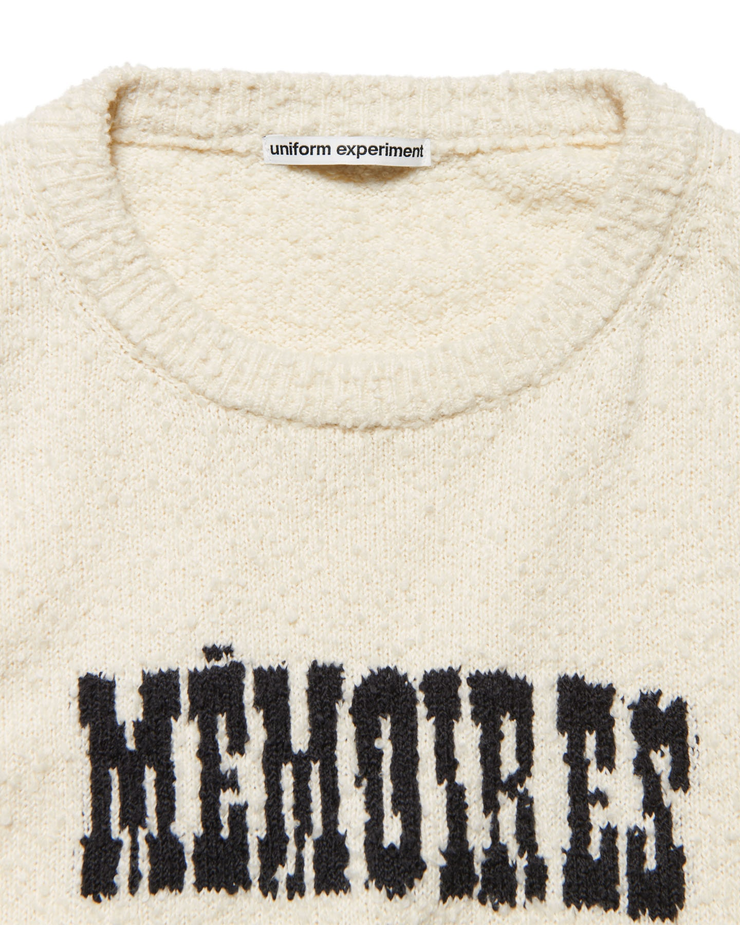 Uniform Experiment Asger Jorn: Memoires Jacquard Knit
