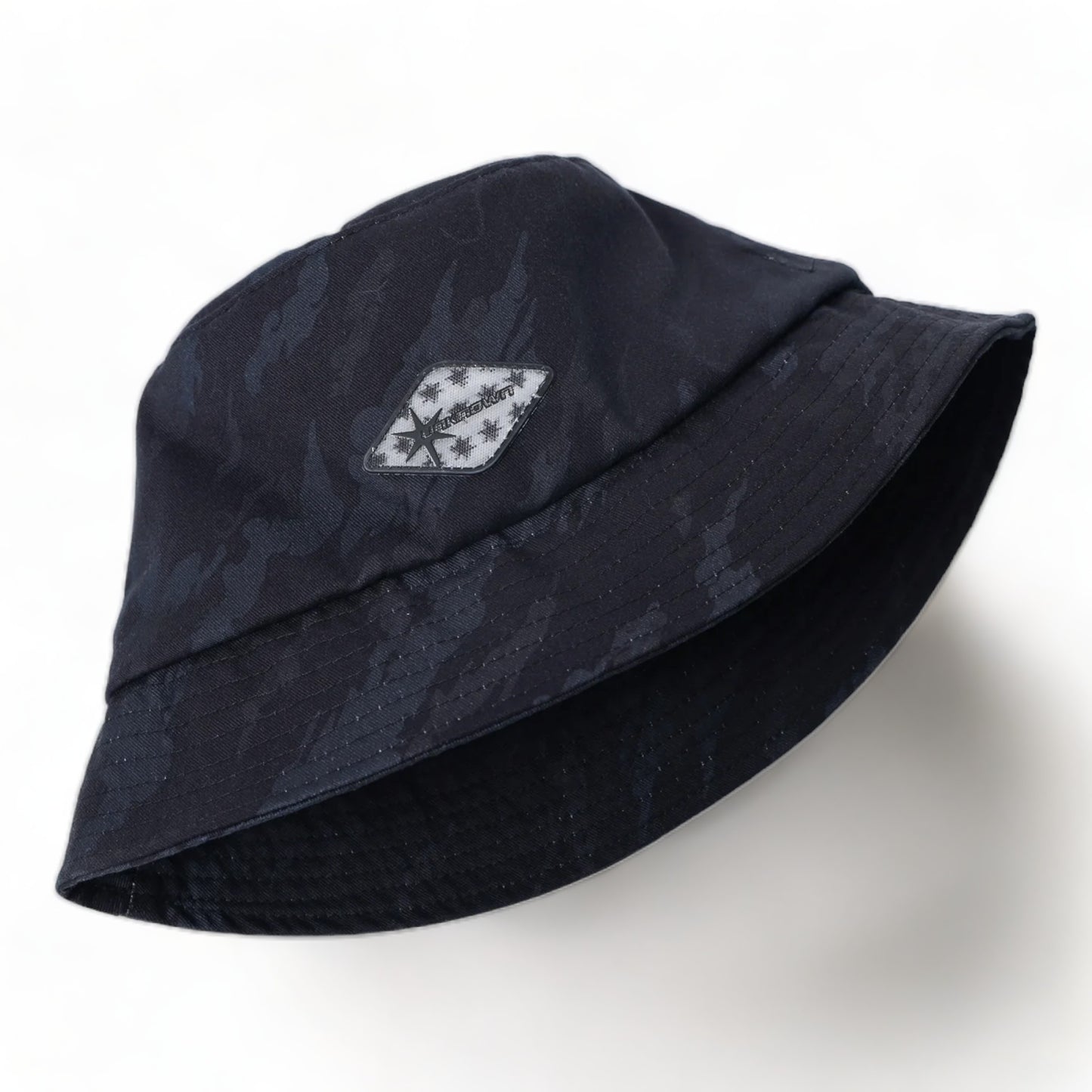 UNKNOWN BLACK CAMO BUCKET HAT