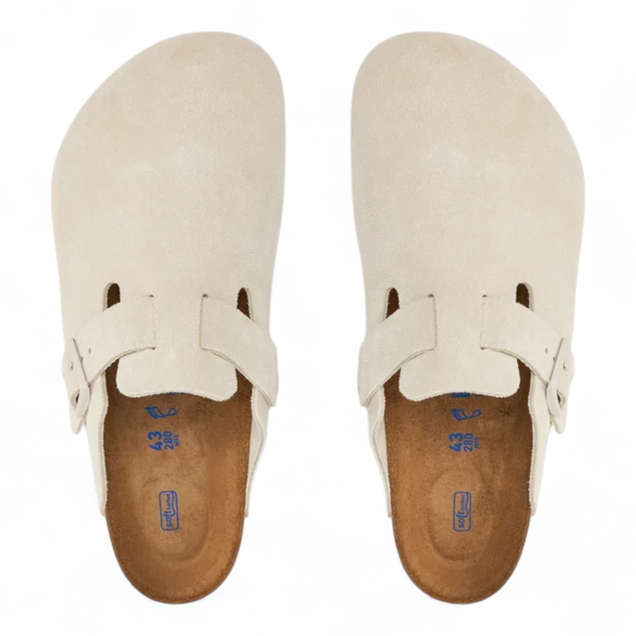 Birkenstock Boston Bs Antique White