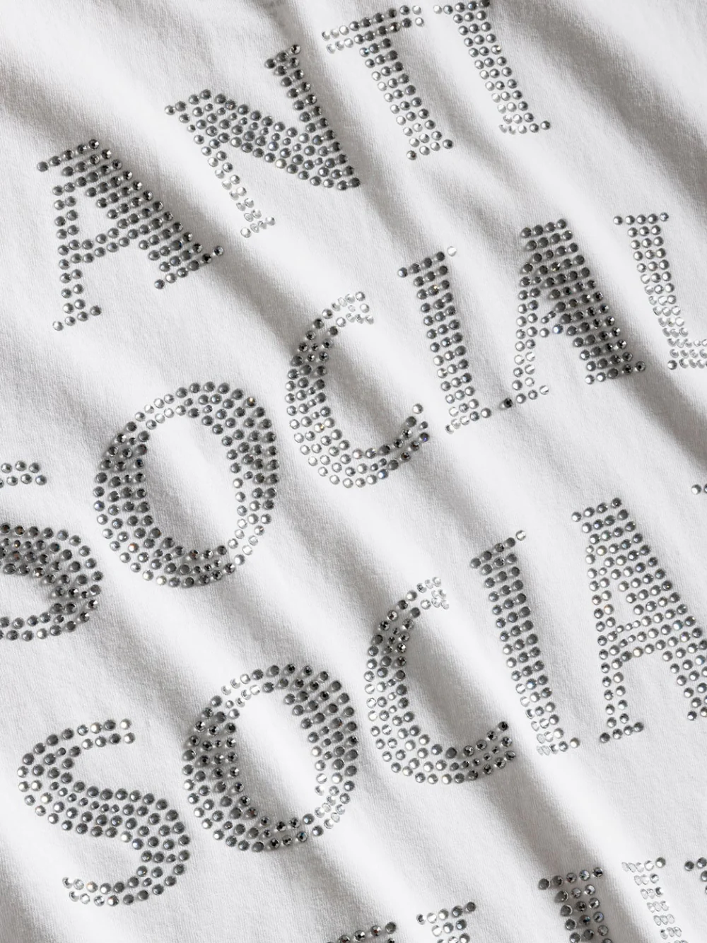 Anti Social Social Club Rhinestone Mind Games Tee