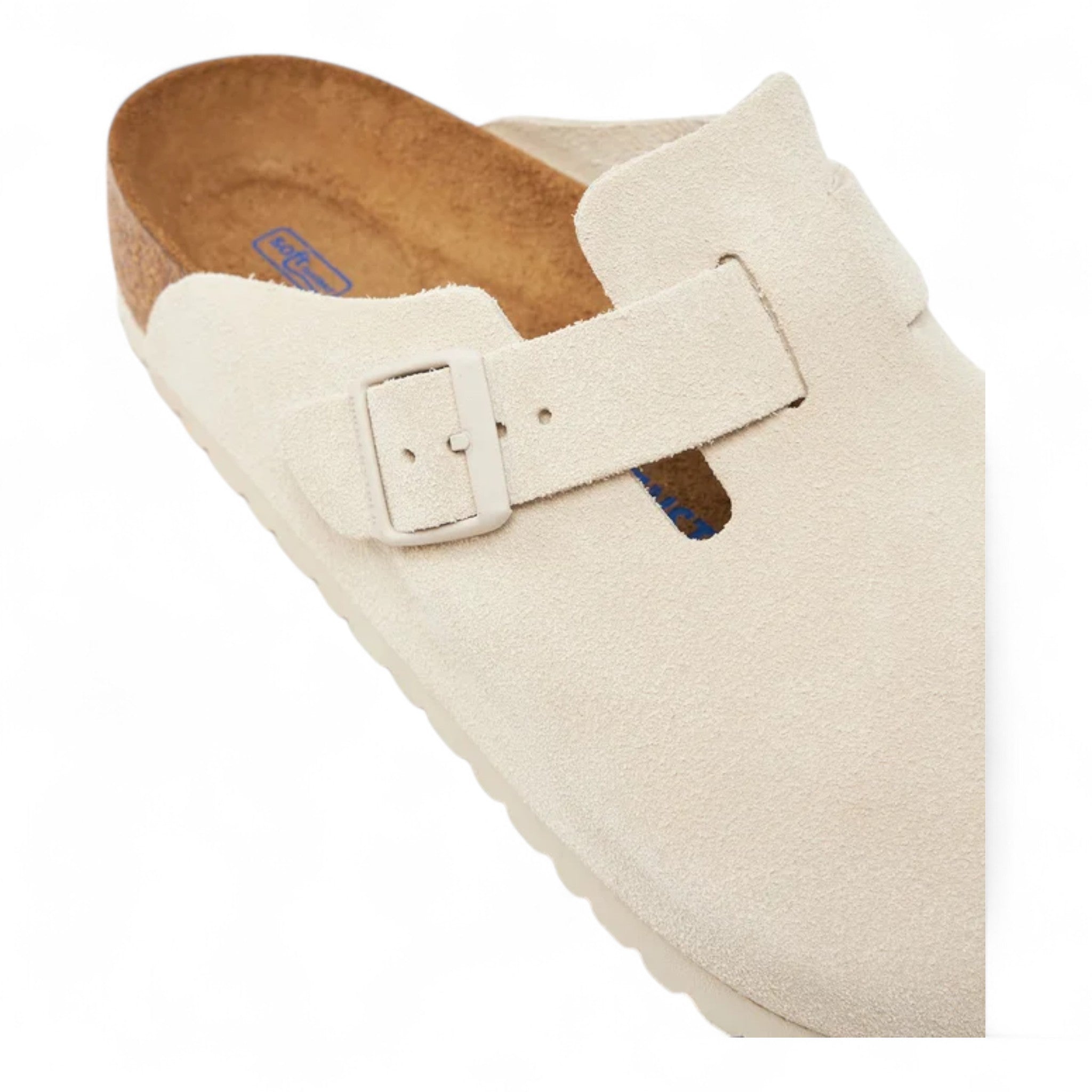 Birkenstock Boston Bs Antique White