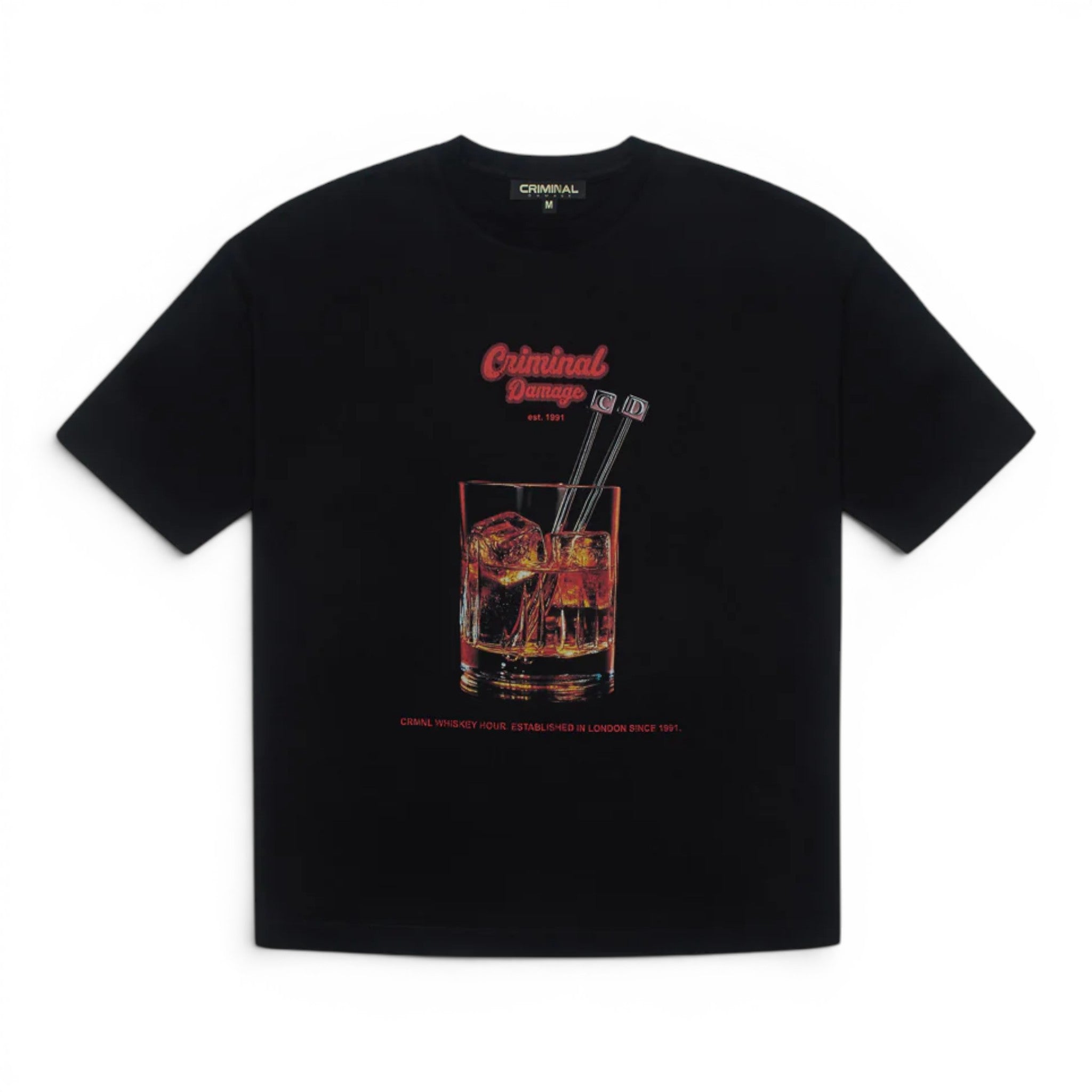 Criminal Damage Whuskey Hour T-Shirt