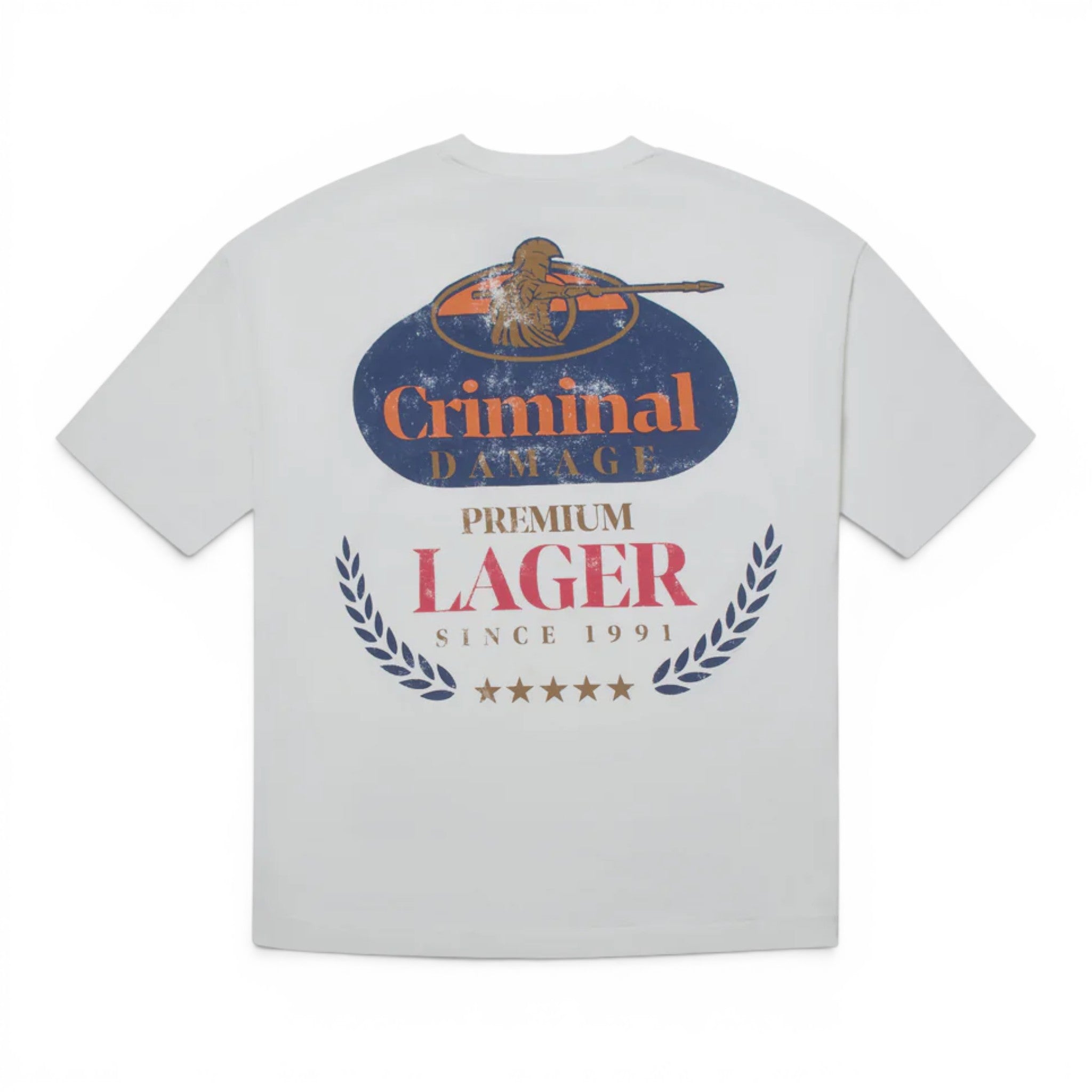 Criminal Damage Premium Lager T-Shirt