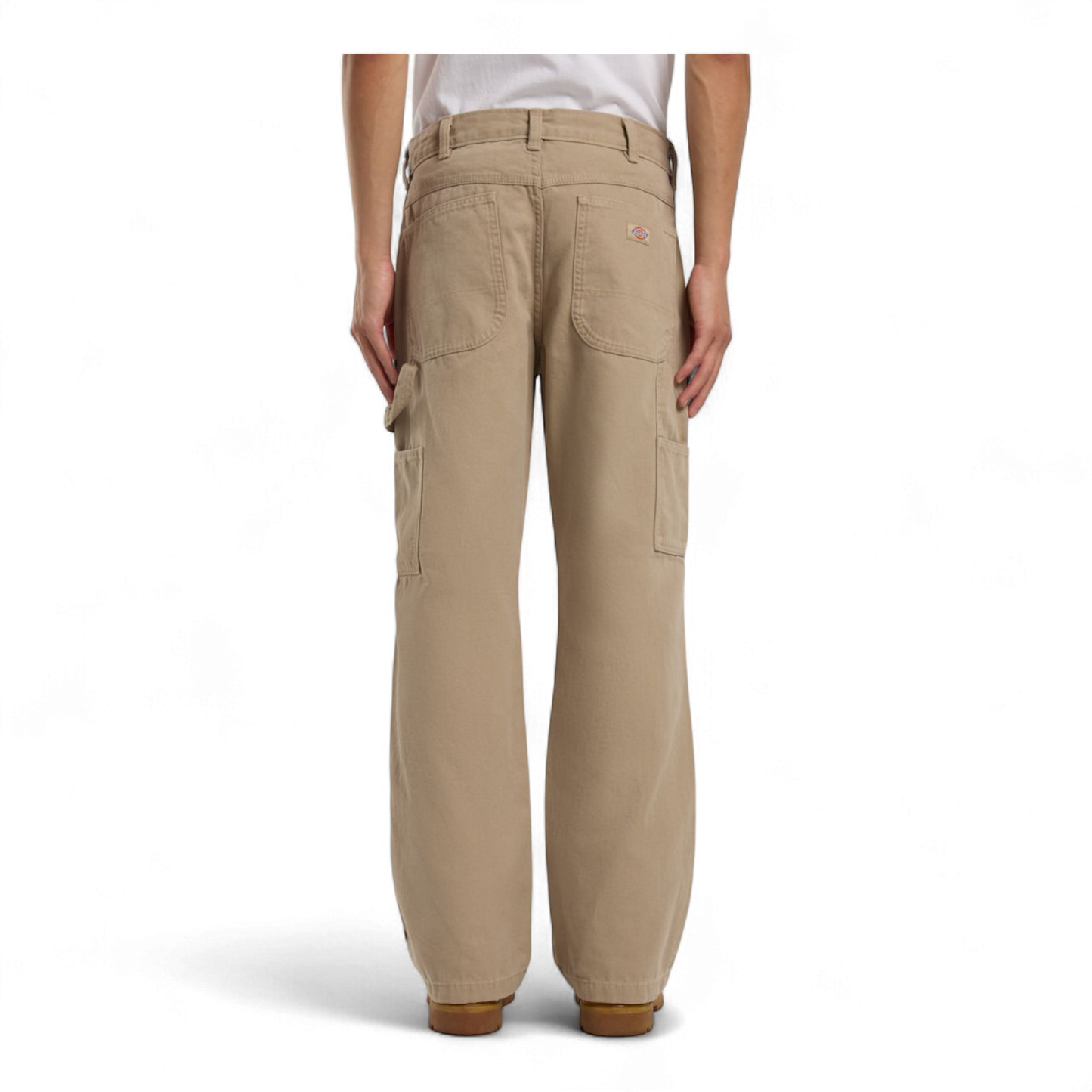 DICKIES DOUBLE KNEE CANVAS CARPENTER TROUSERS