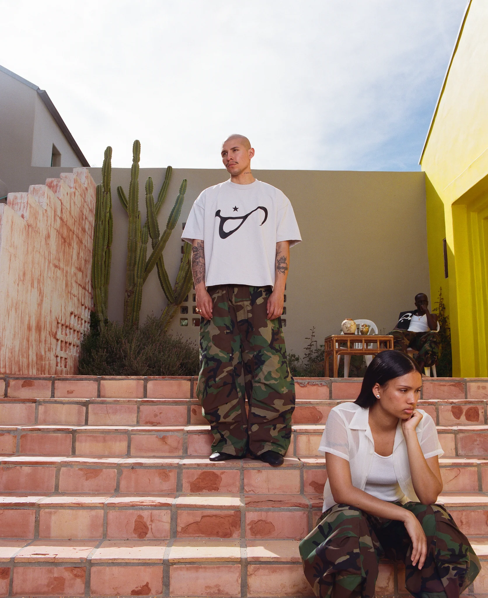 Art Community Camo Parachute Usa Twill Pant