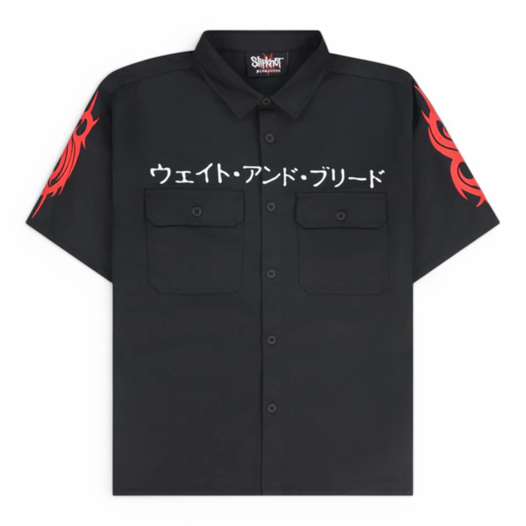 Pleasures X Slipknot Bleed Work Shirt