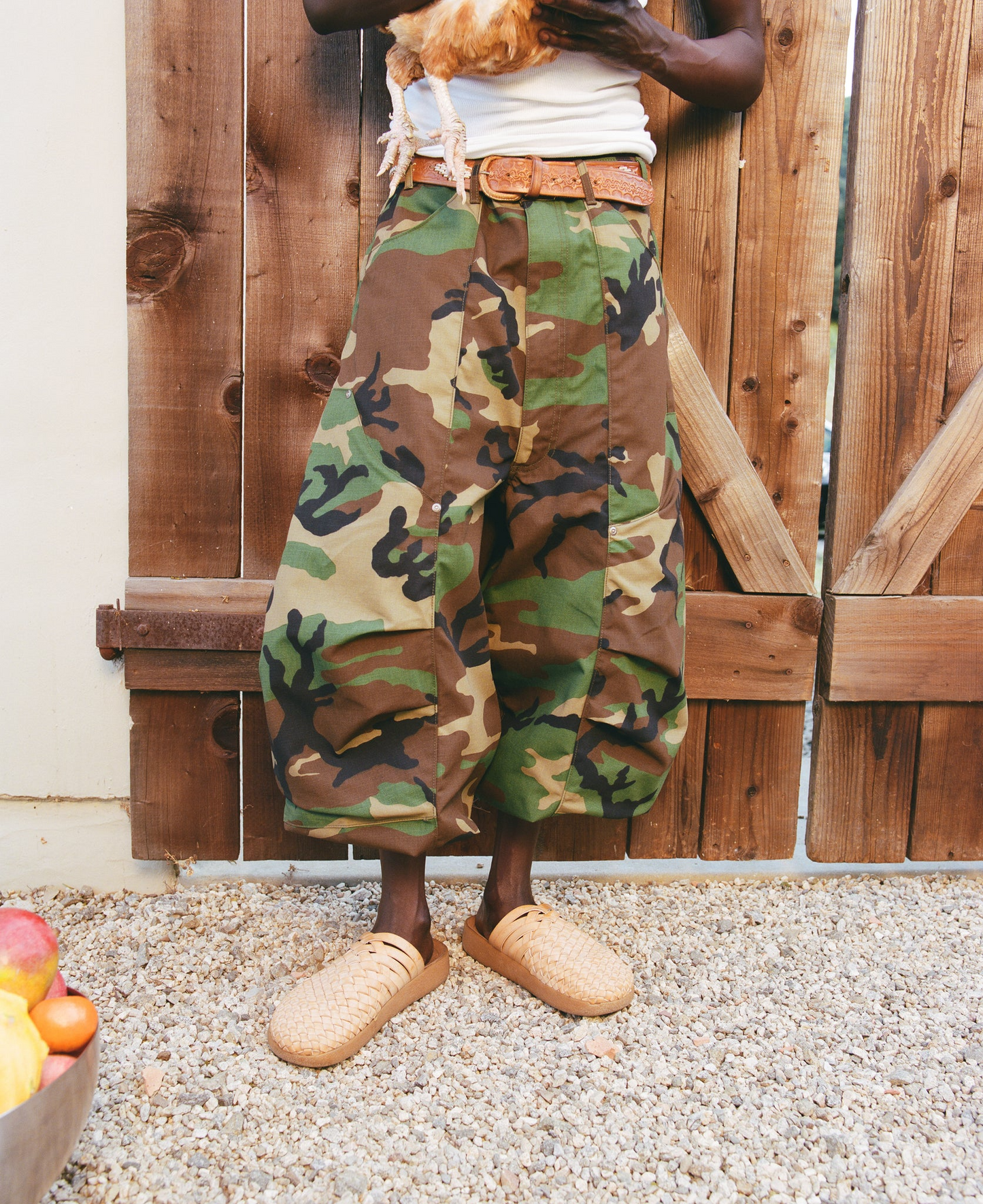 ART COMMUNITY CAMO PARACHUTE USA TWILL PANT