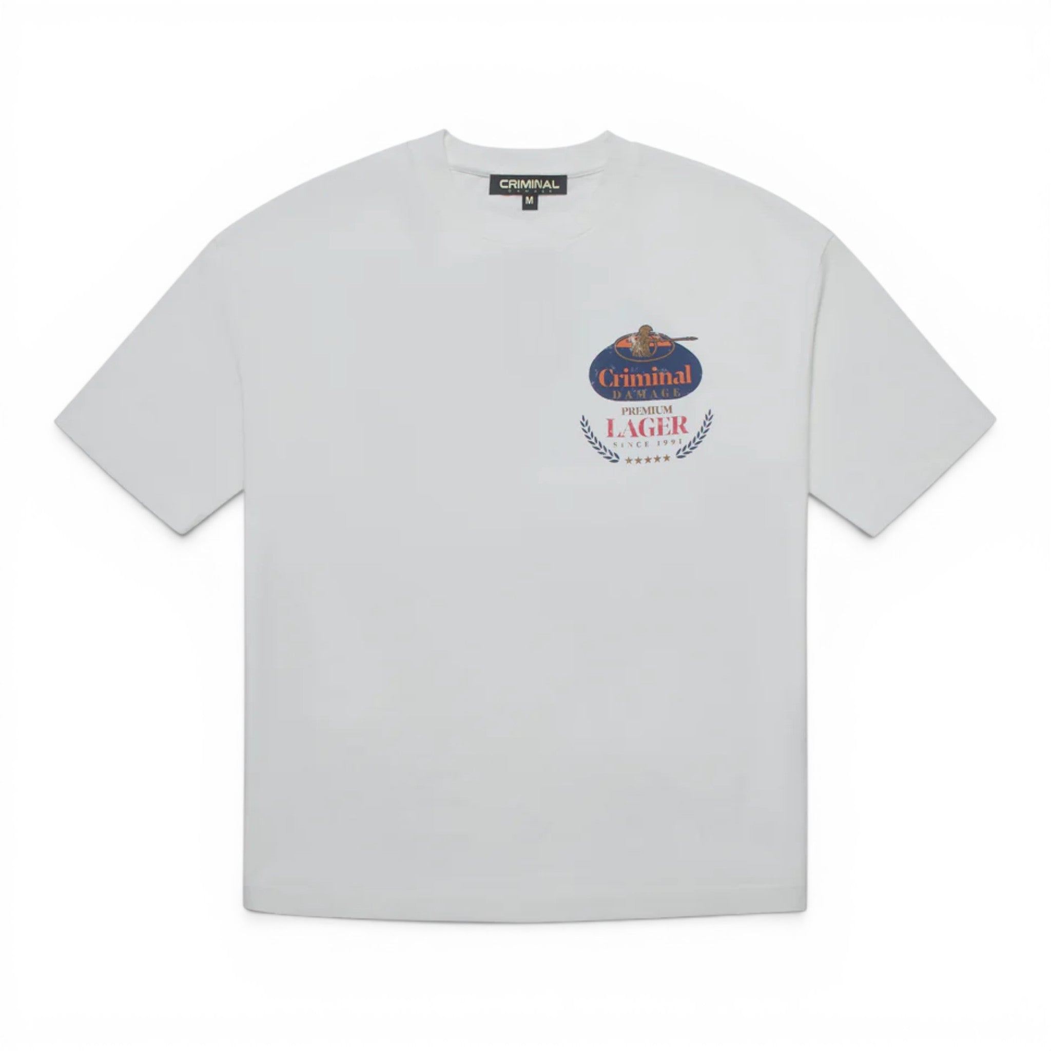 Criminal Damage Premium Lager T-Shirt